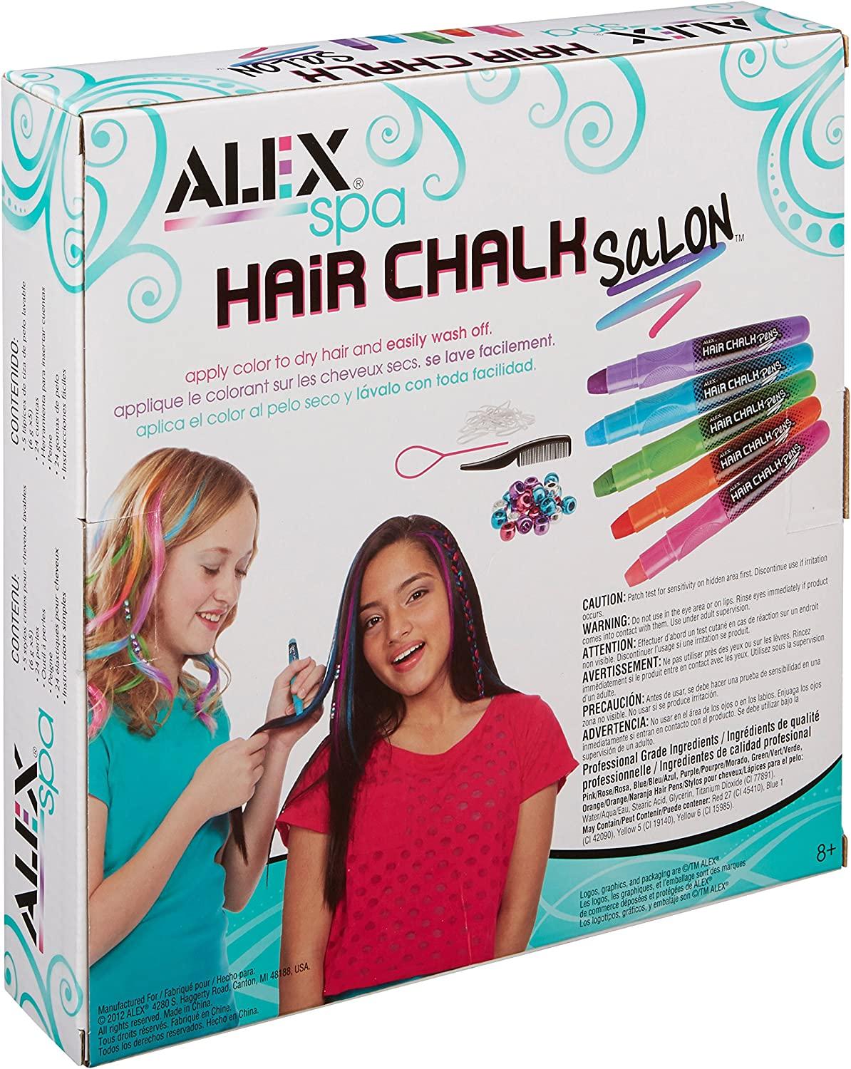 ALEX Toys Hair Chalk Salon Girls Hair Activity Single