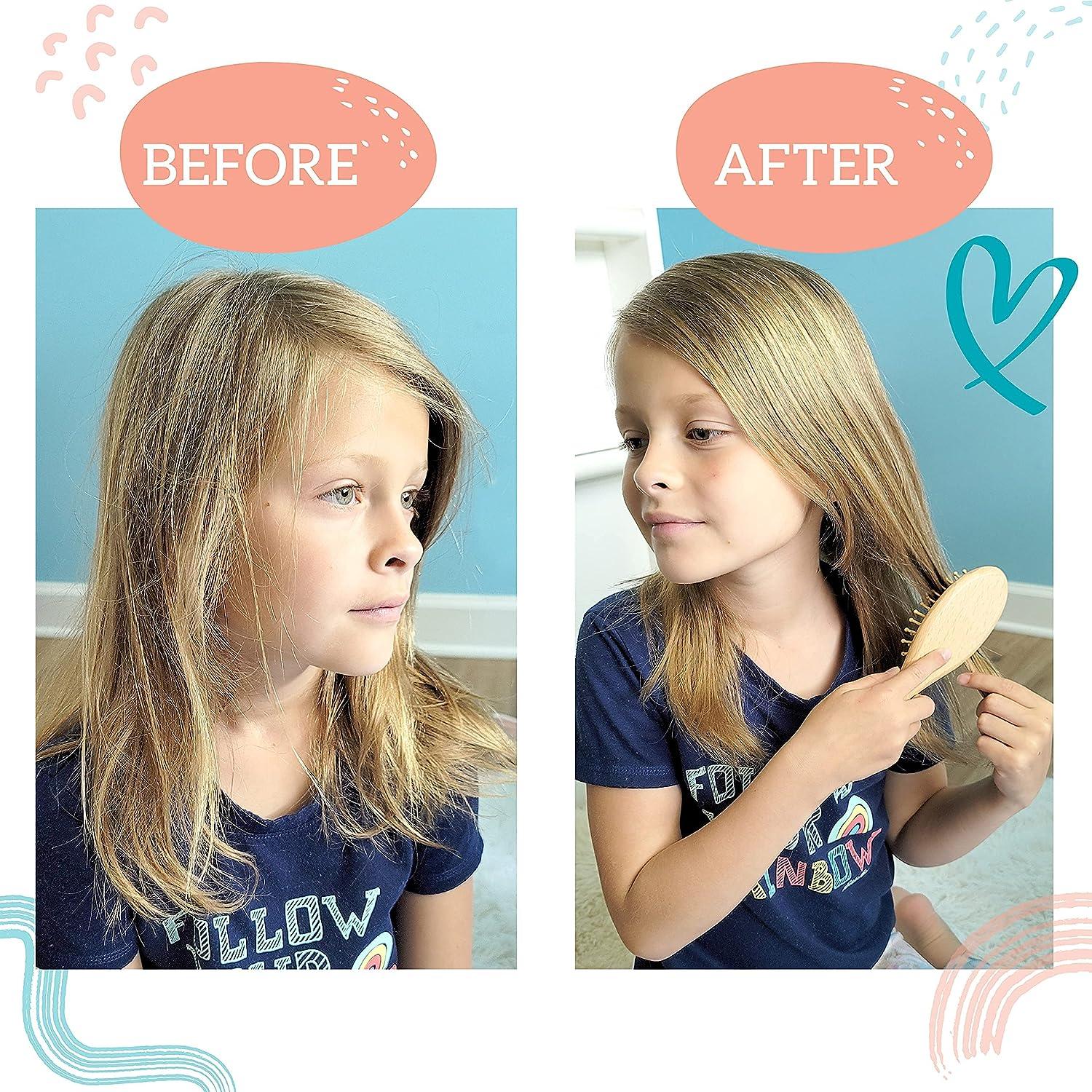 Baby Hair Brush and Comb Set for Newborn and Toddler Boy or Girl