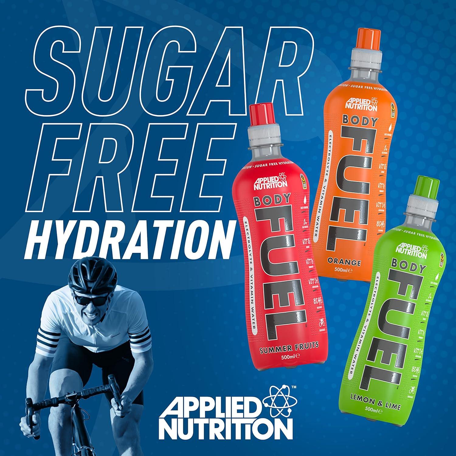 Applied Nutrition BodyFuel Electrolyte Water BCAAs & Vitamins for Fast Hydration (Paddy Punch