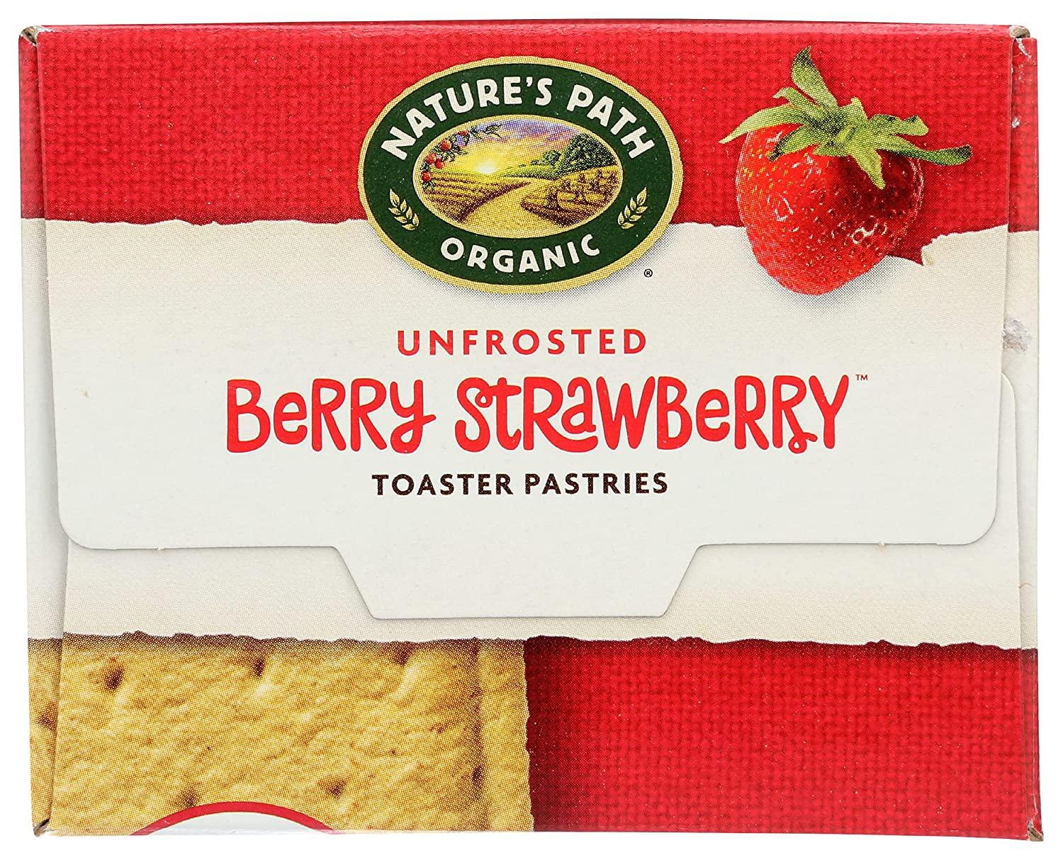 Nature's Path Strawberry UnFrosted Toaster Pastries 6 ct