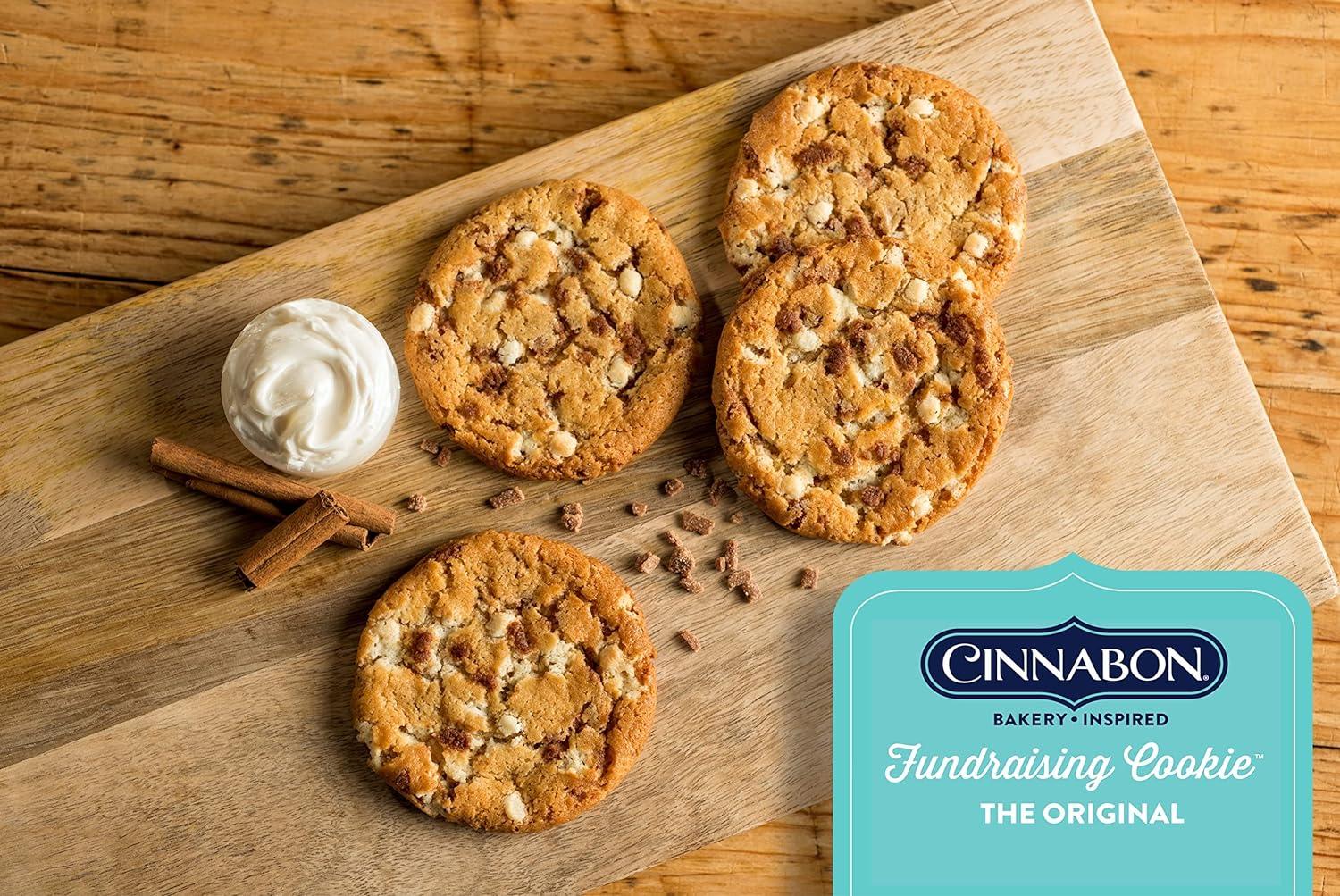 Classic Cookie Soft Baked Cinnabon Cookies made with Cinnamon and Cream