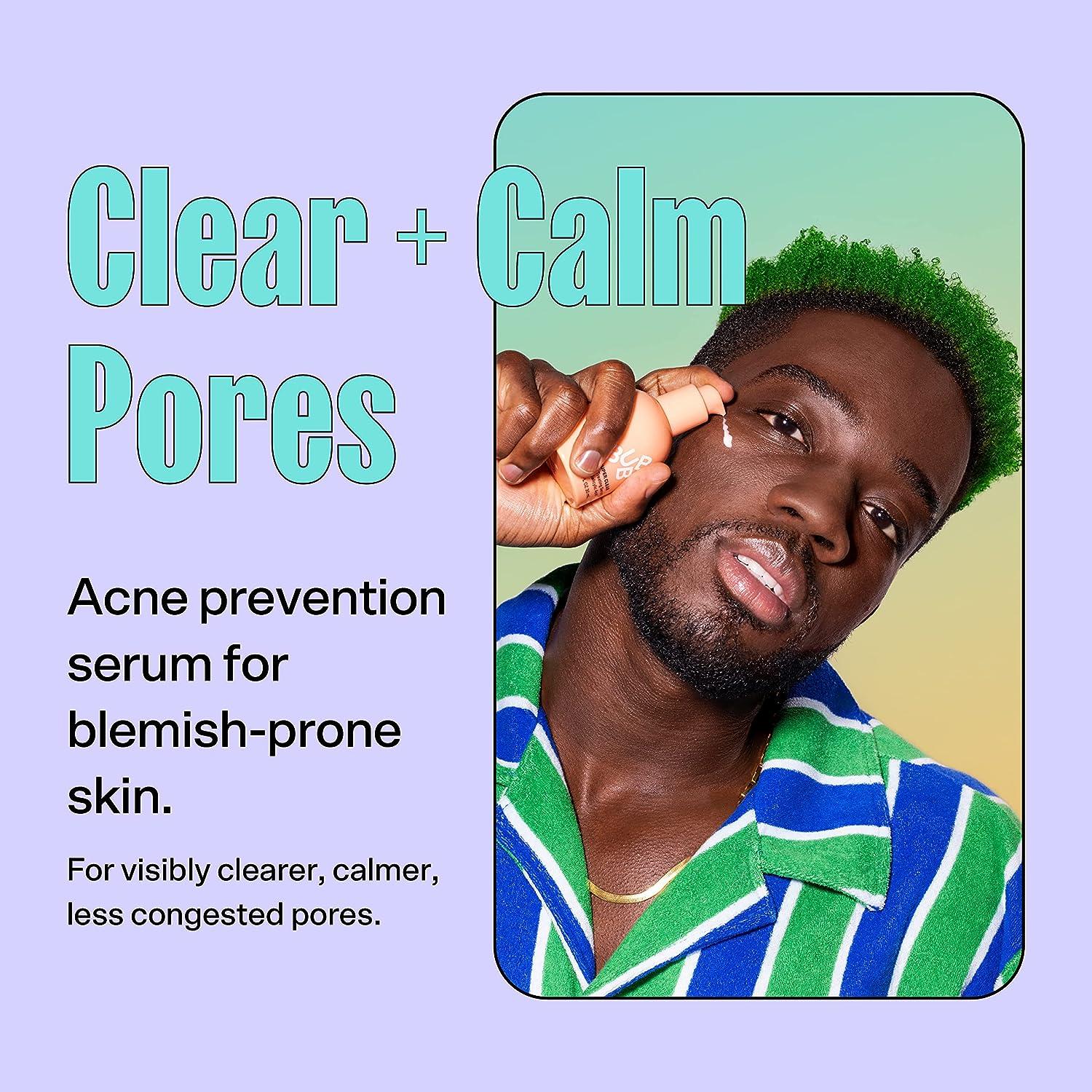 bubble super clear acne treating serum