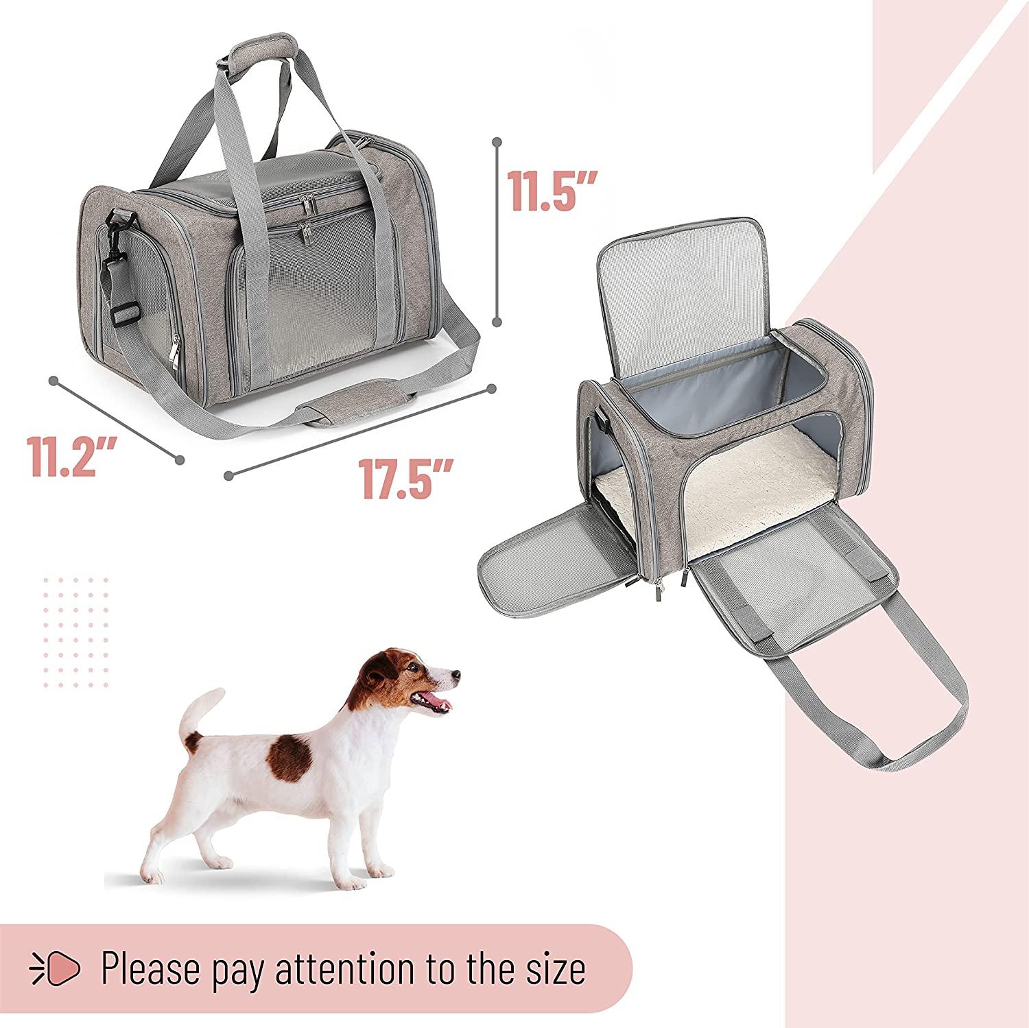 Cat Carriers Dog Soft-Sided Cage Large Pet Carrier Bag for Comfortable  Traveling - China Pet Carrier Bag and Dog Carrier Backpack price