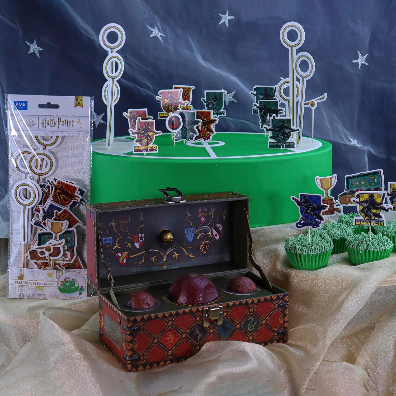 PME Harry Potter Cake Toppers Pack of 30 Quidditch | Buy Now with Express  International Delivery | GoSupps.com