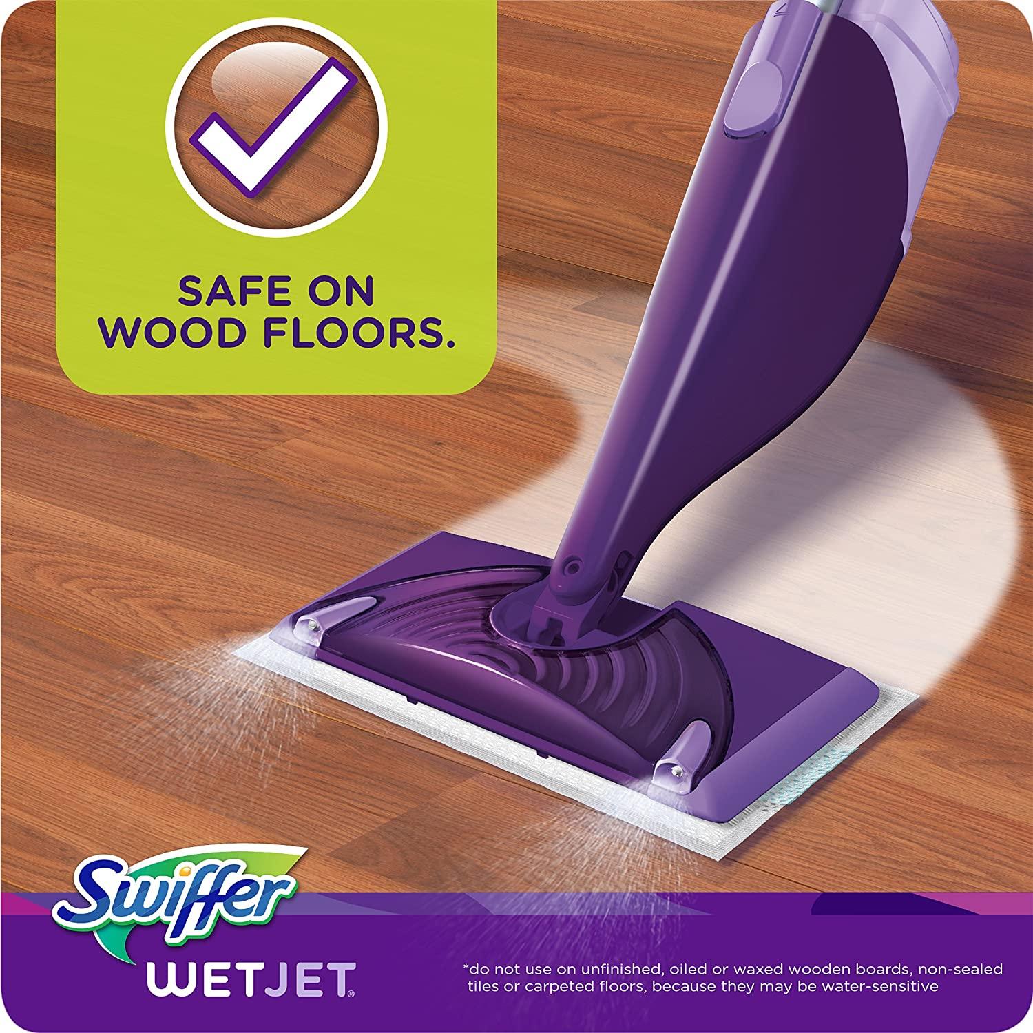 Swiffer WetJet Refill Kit: Floor Cleaner Mop Pad Refills and Floor