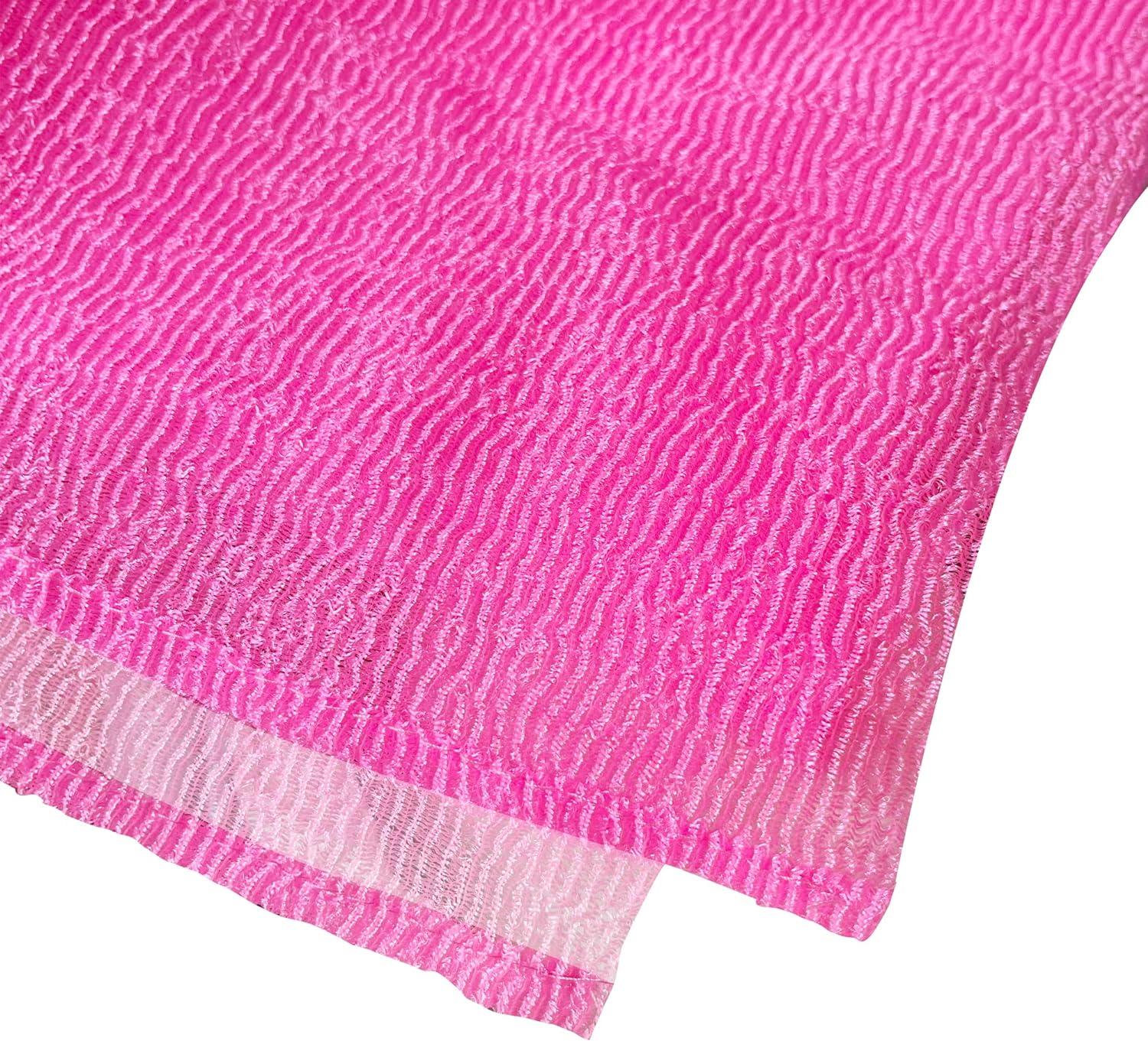 UOUYOO Exfoliating Washcloth Towel 3 Pack exfoliating Body Scrubber