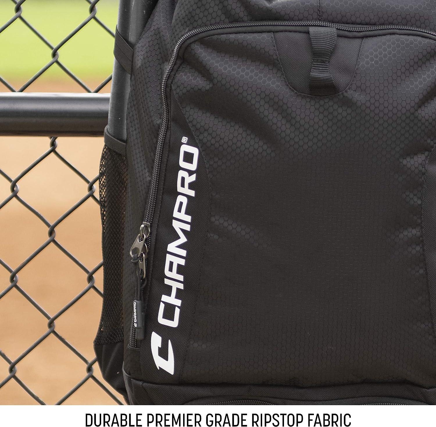CHAMPRO Fortress 2 Sports Backpack Graphite Buy Now with Express