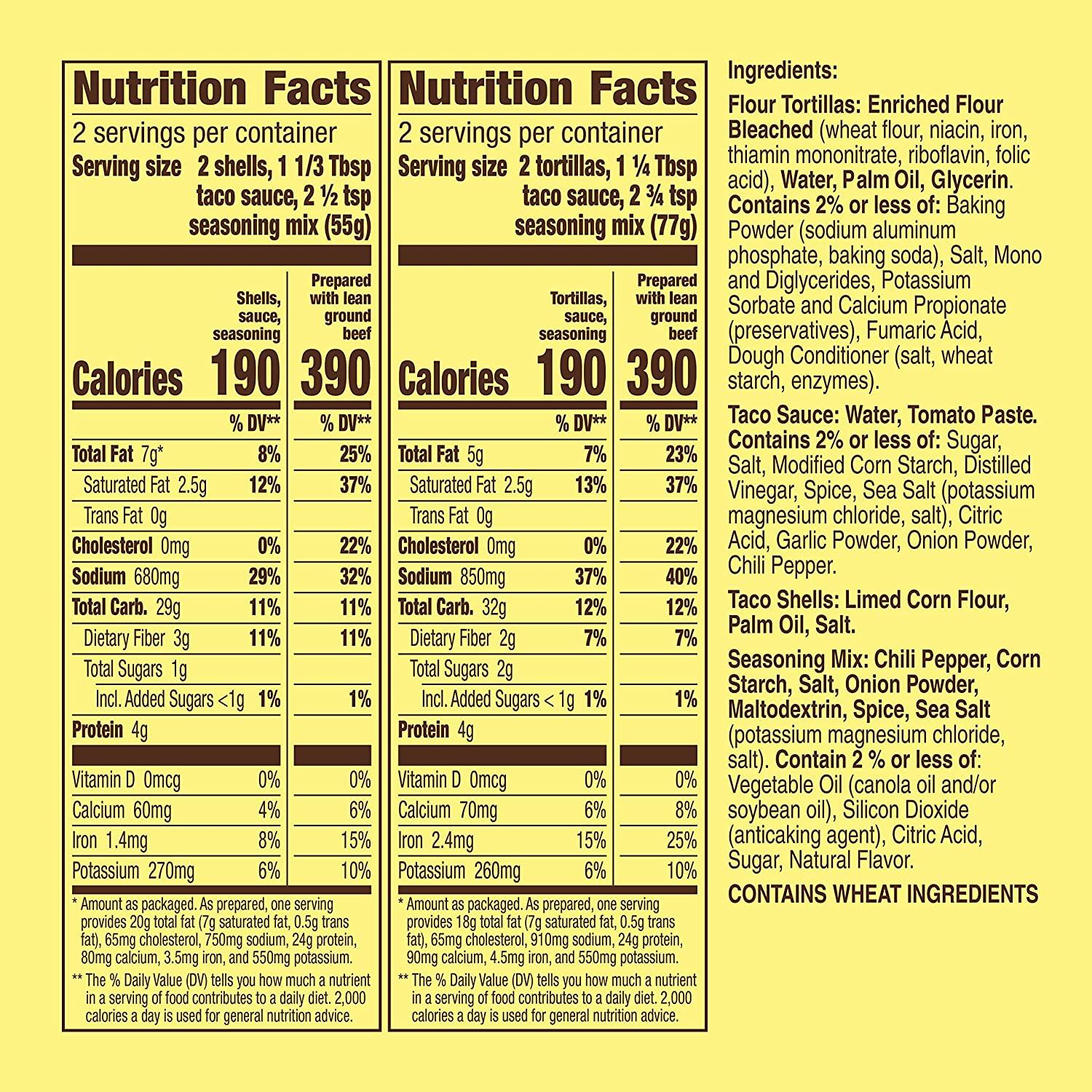 Old El Paso Stand 'N Stuff Shells and Tortilla Bowls, Hard & Soft Taco