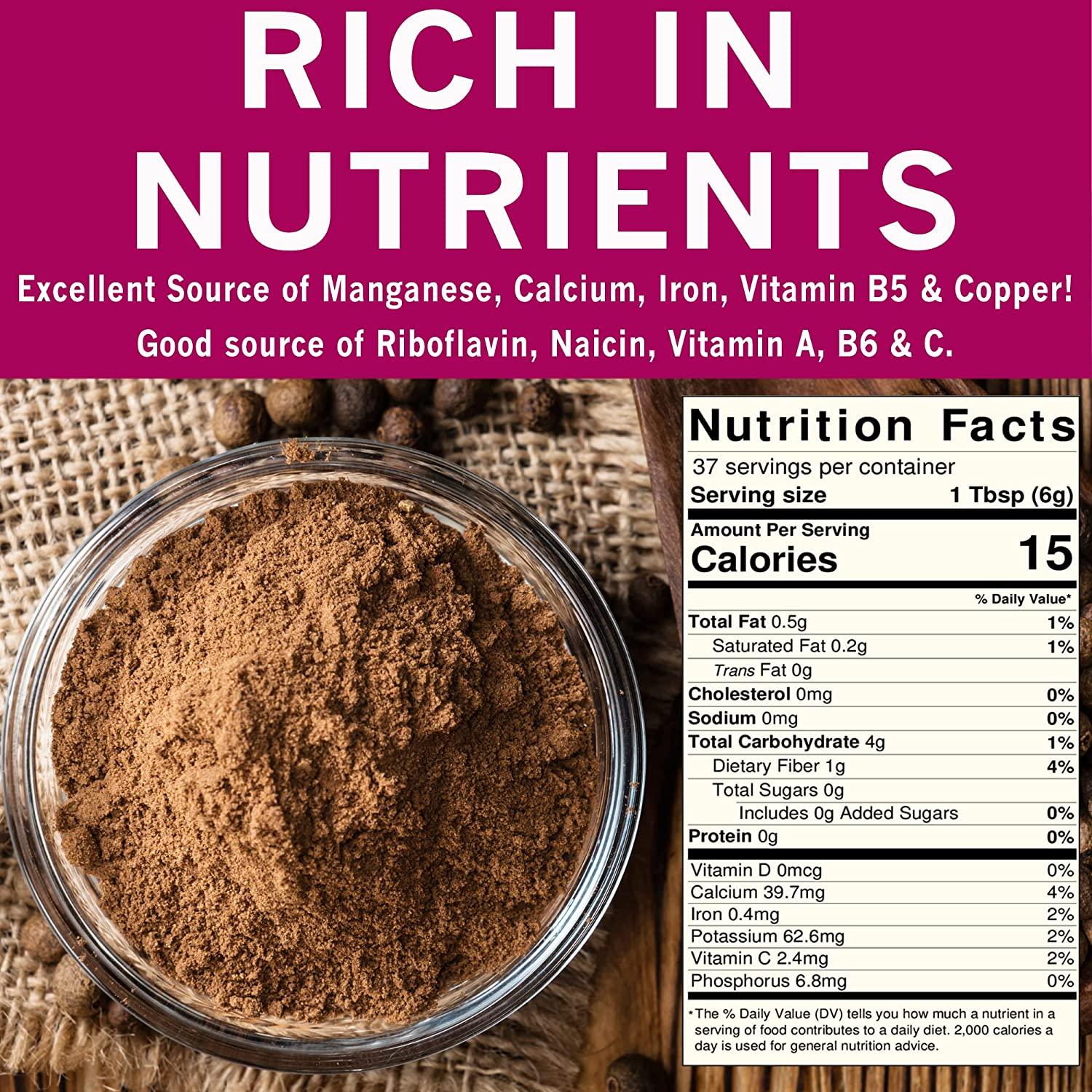 SPICES VILLAGE Ground Allspice (8 oz) Powdered Fresh Whole Allspice