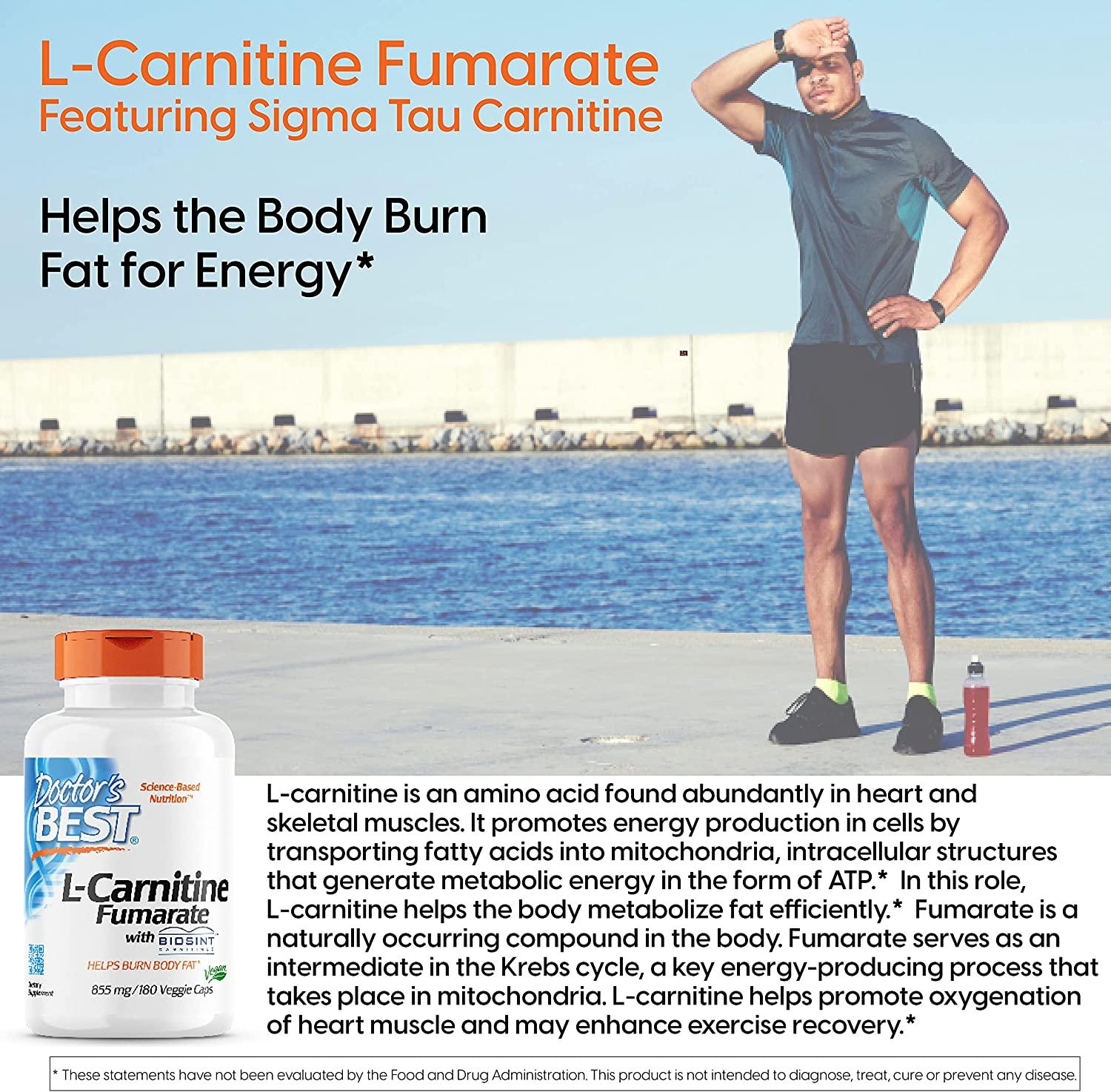 doctor's best l carnitine fumarate 1st Phorm L-Carnitine w/ Fucoxanthin main image 1
