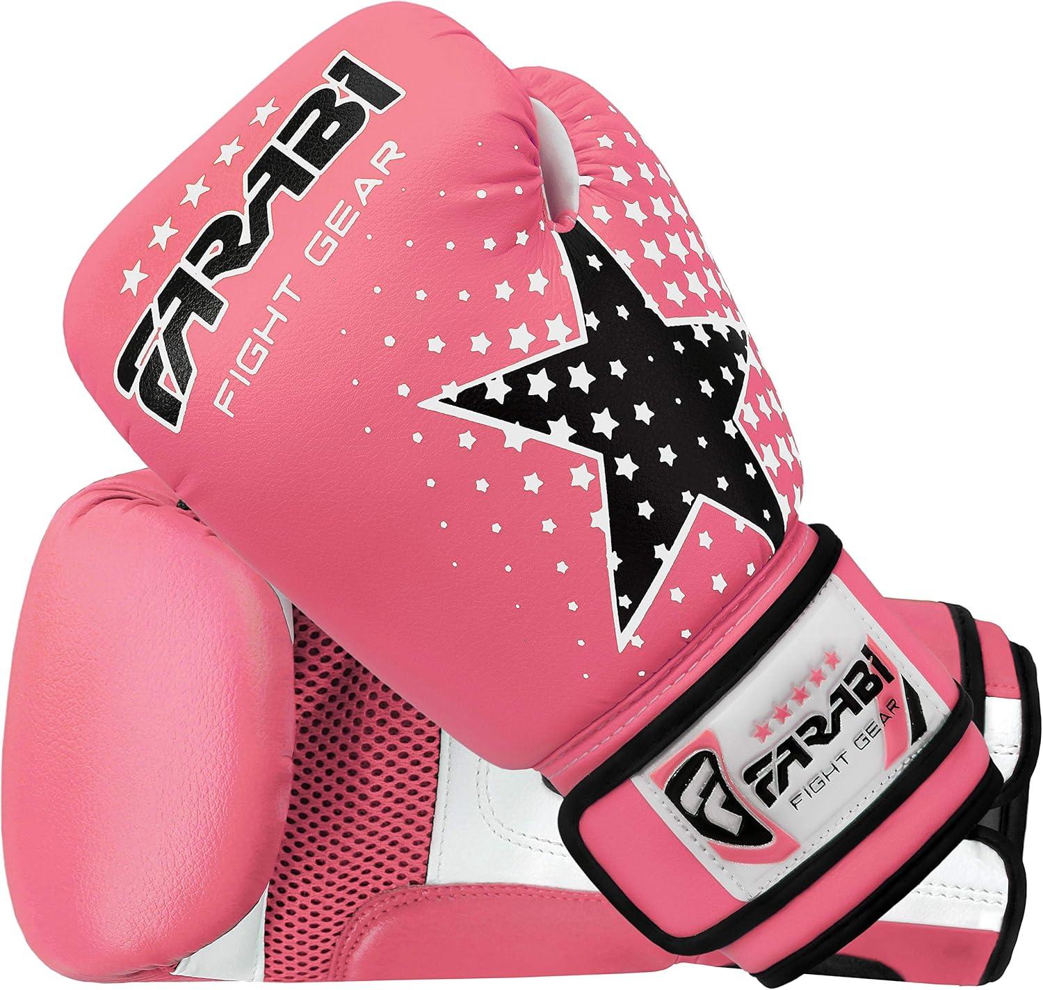 Muay Thai Ounce Gloves Kids Boxing Gloves Farabi 4-oz
