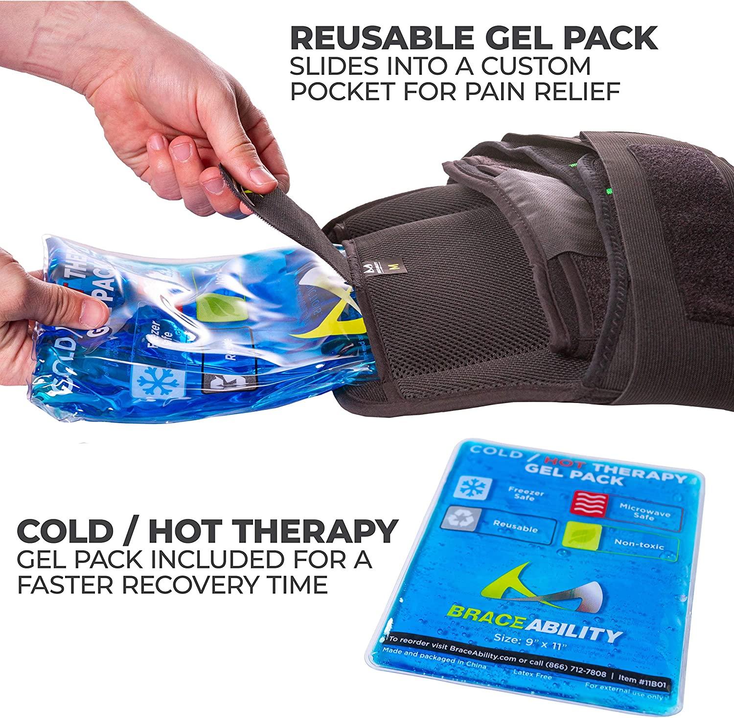 BraceAbility LSO Back Brace for Herniated Disc Pain Relief 2XL