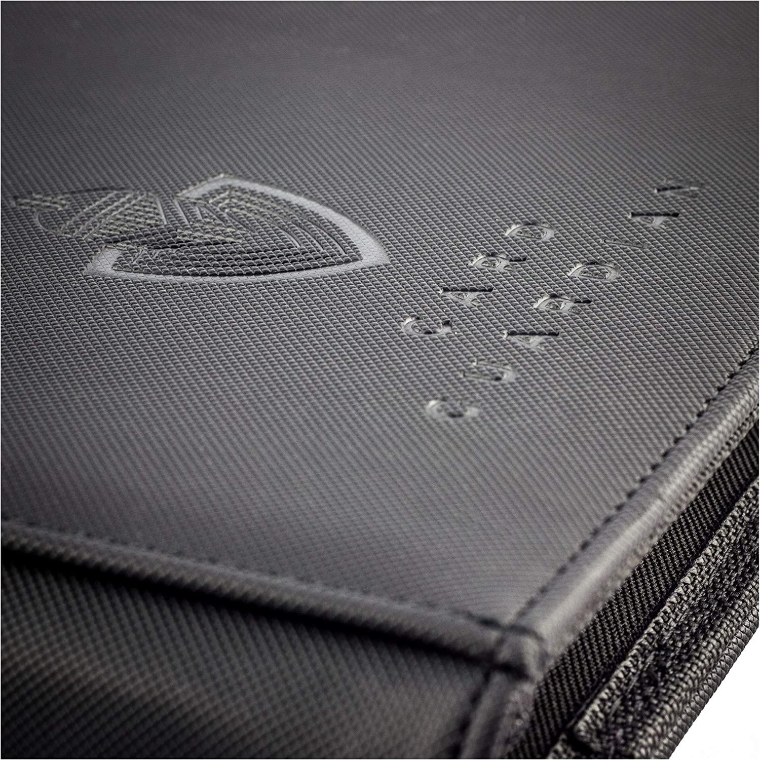 cost to get cards graded psa Card Guardian Toploader 4 Pocket Premium Binder with Zipper For 160 Cards Side Loaded Pockets Compatible with Spor main image 0