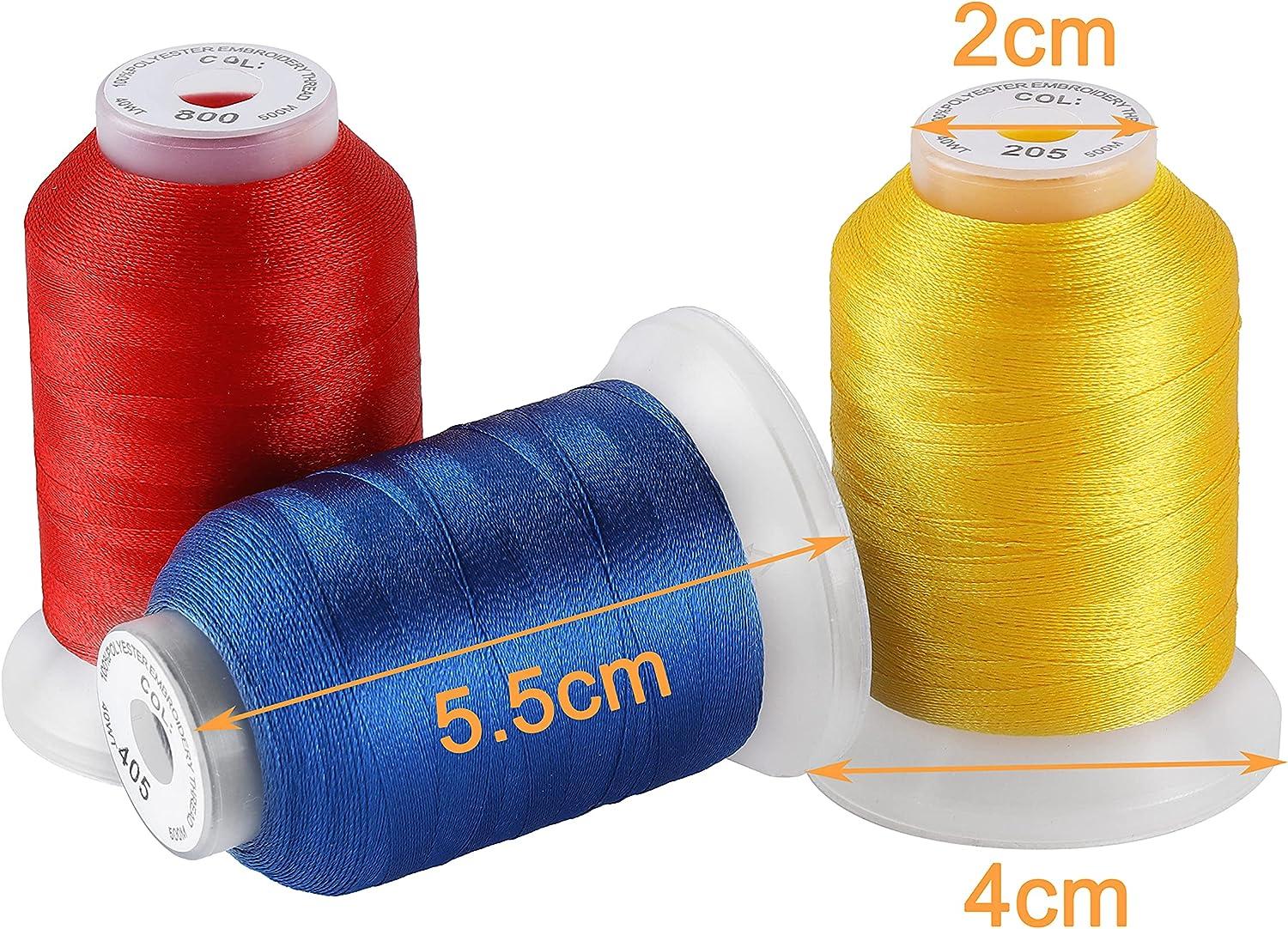Variegated Embroidery Thread Kit - 40 colors
