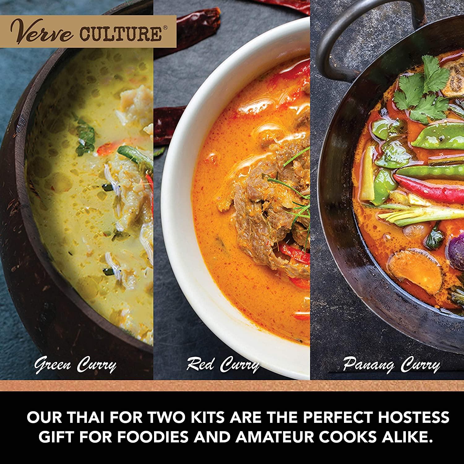 Verve CULTURE Thai for Two Cooking Kit Red, Green