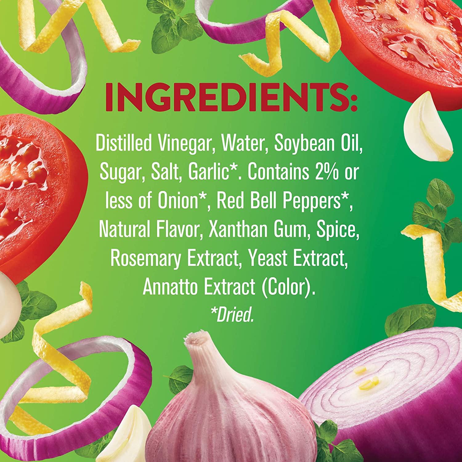 WishBone Salad Dressing Zesty Robusto Italian 15 oz Zesty Robusto