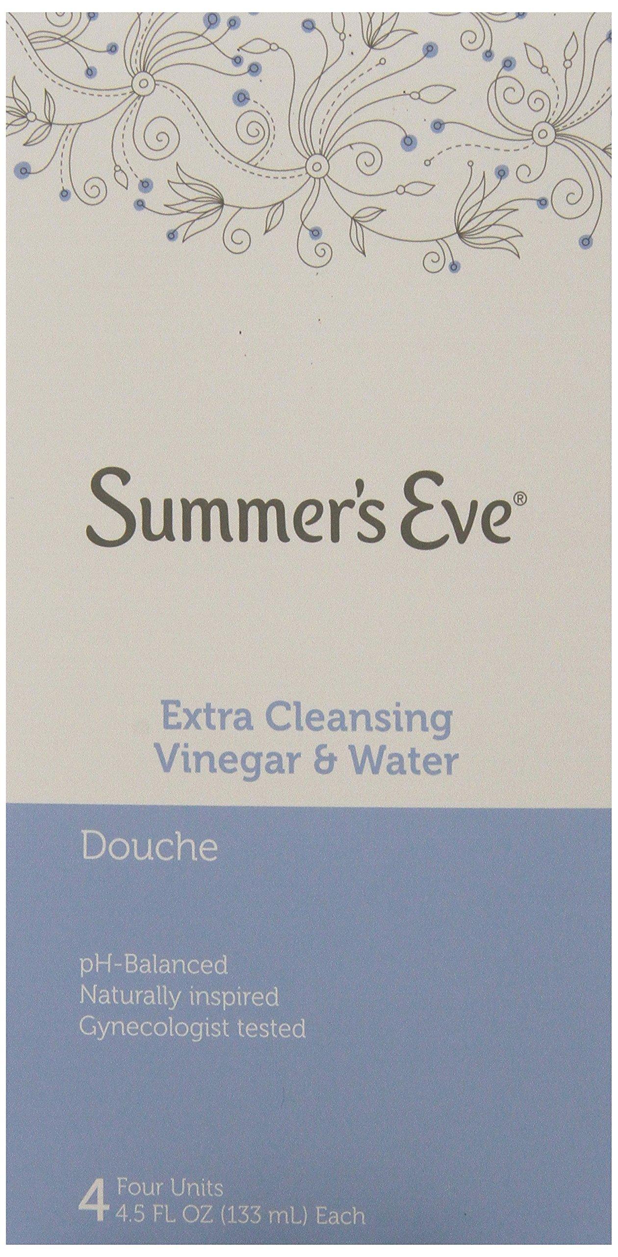 Summer's Eve Extra Cleansing Vinegar and Water Douche 18 oz pH