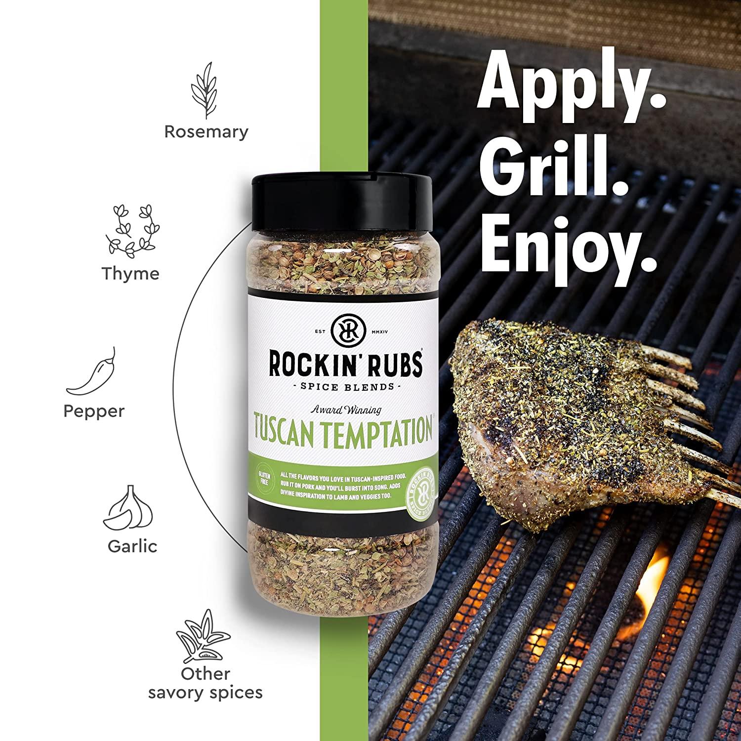 Tuscan Temptation Italian Seasoning Gluten Free Blend of Italian Herbs