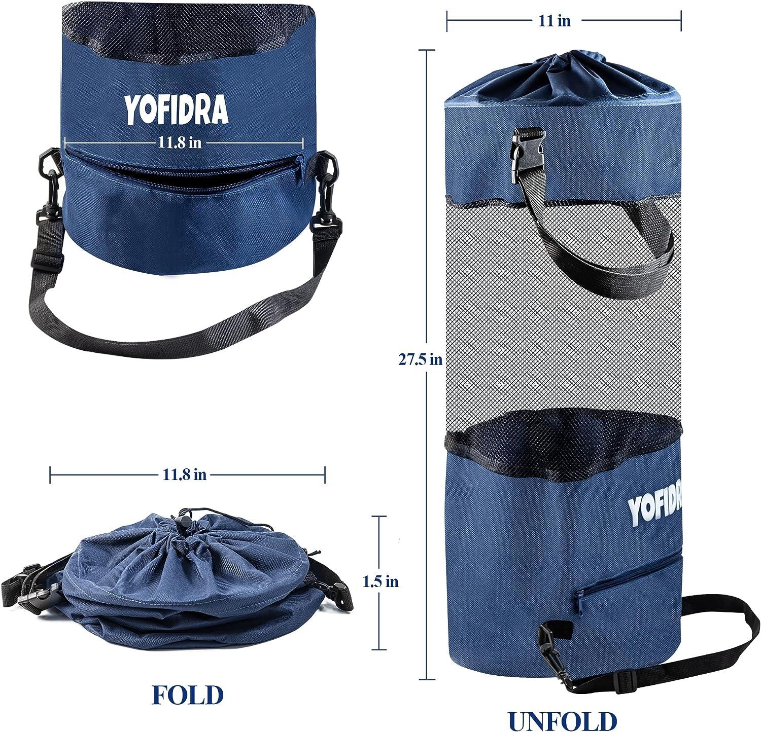 Yofidra Boat Trash Bag Garbage Can Portable Large Mesh Trash