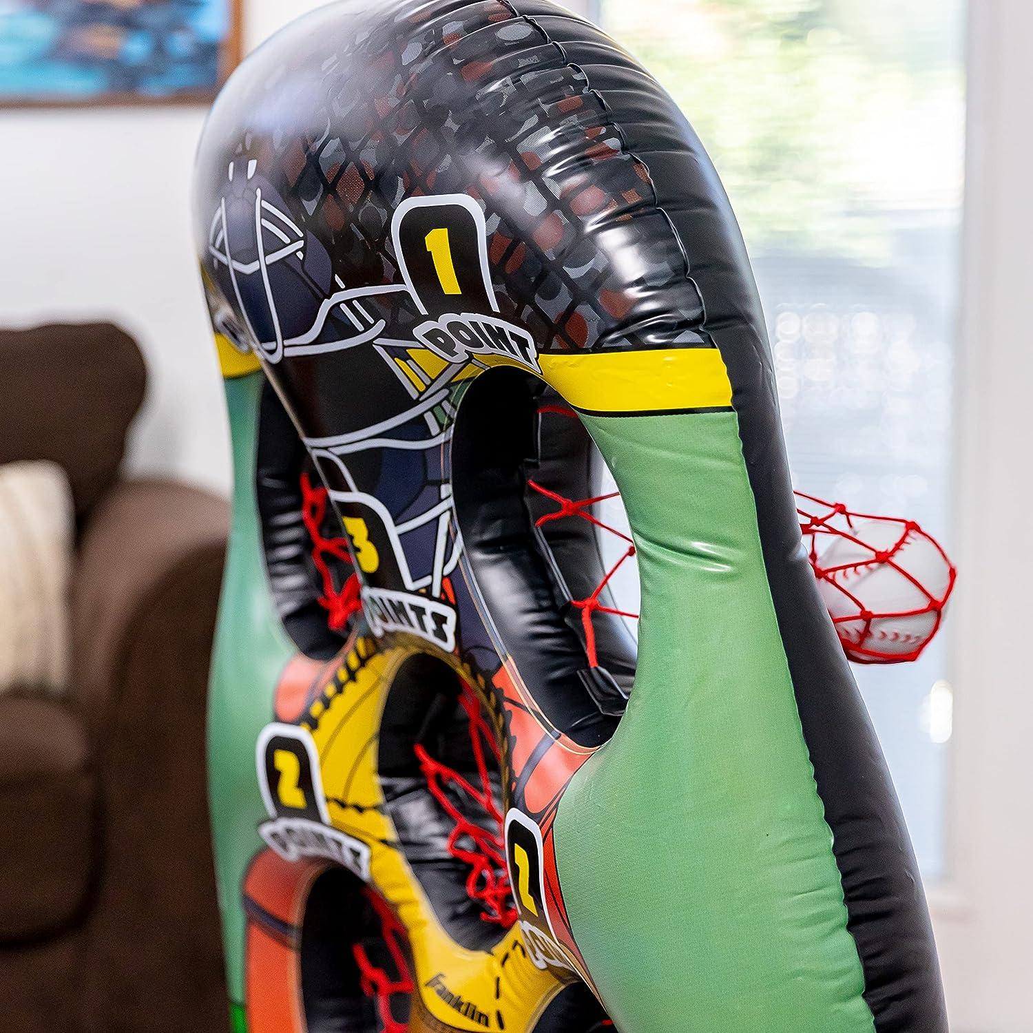 Franklin Sports 5Hole Inflatable Baseball Target Inflatable Baseball