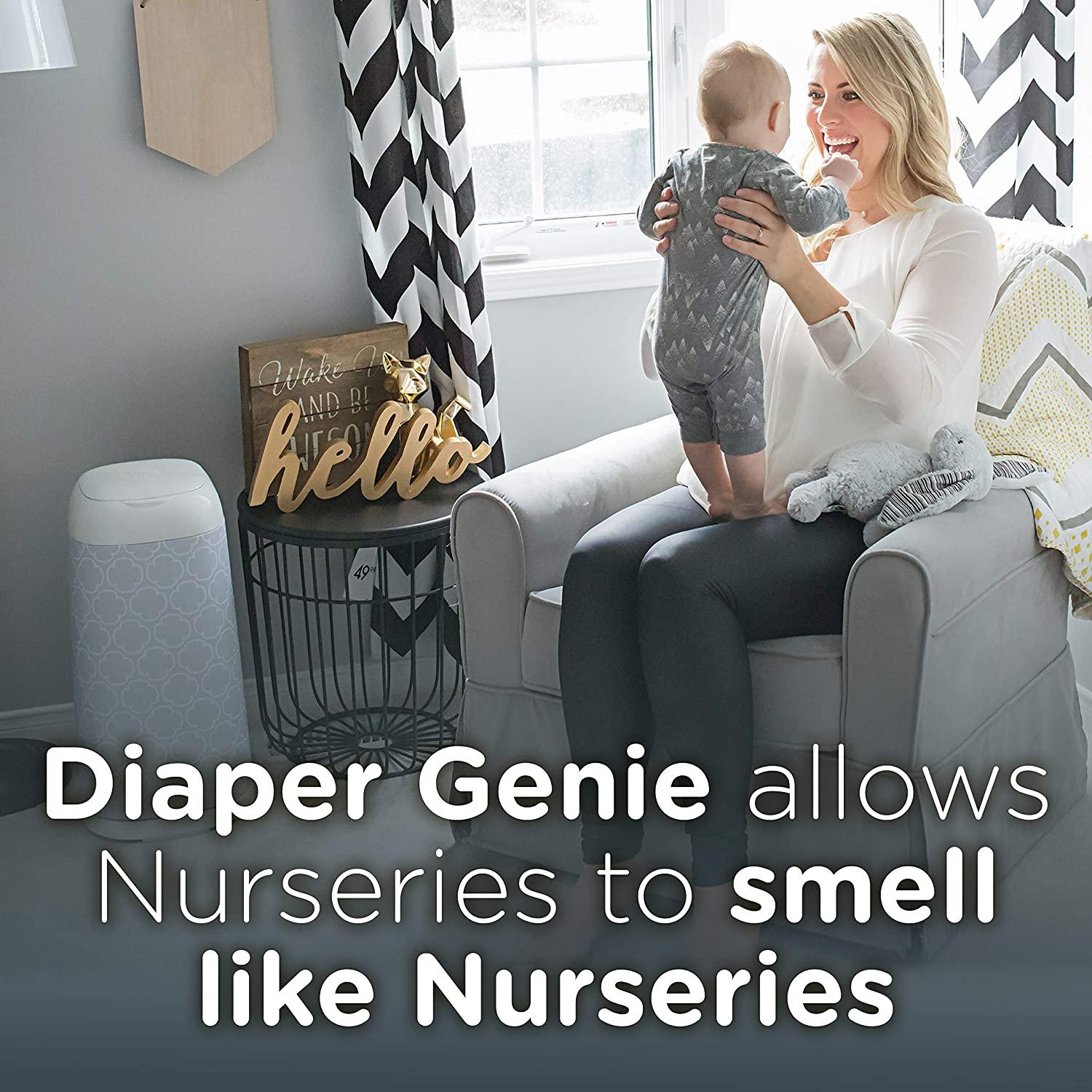 Diaper Genie Expressions Pail OdorControlling Baby Diaper Disposal