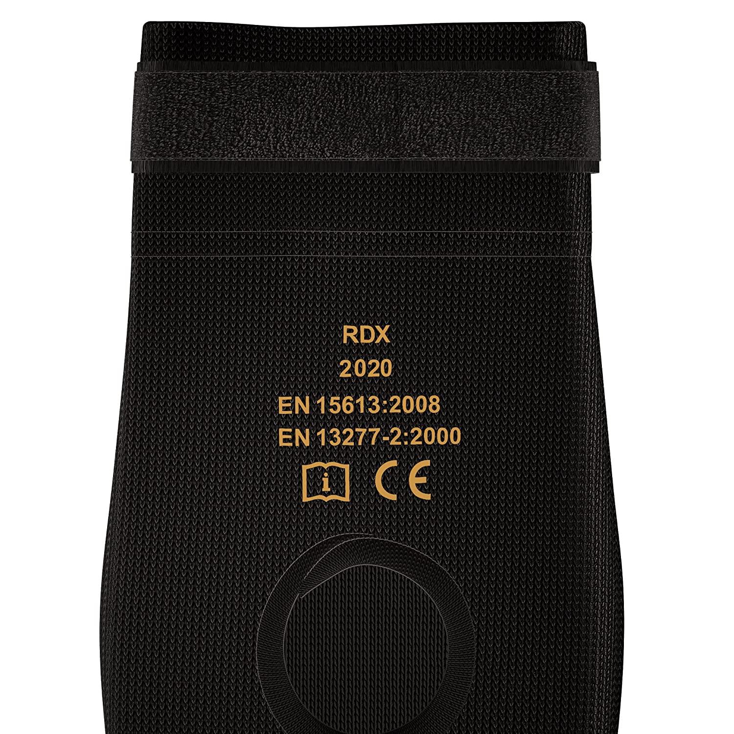 RDX Pro Elleboogbeschermers, CE SATRA goedgekeurd, Muay Thai MMA Kickboksen Sparring Elleboog Guard, Martial Arts opvallende bescherming, volleybal worstelen basketbal verstelbare MTB compressie