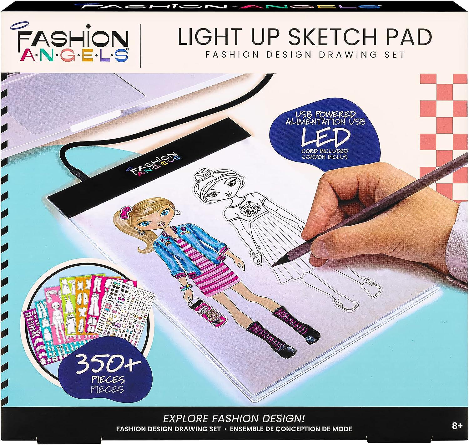 Fashion Design Light Pad Sketch Set - Fashion Angels