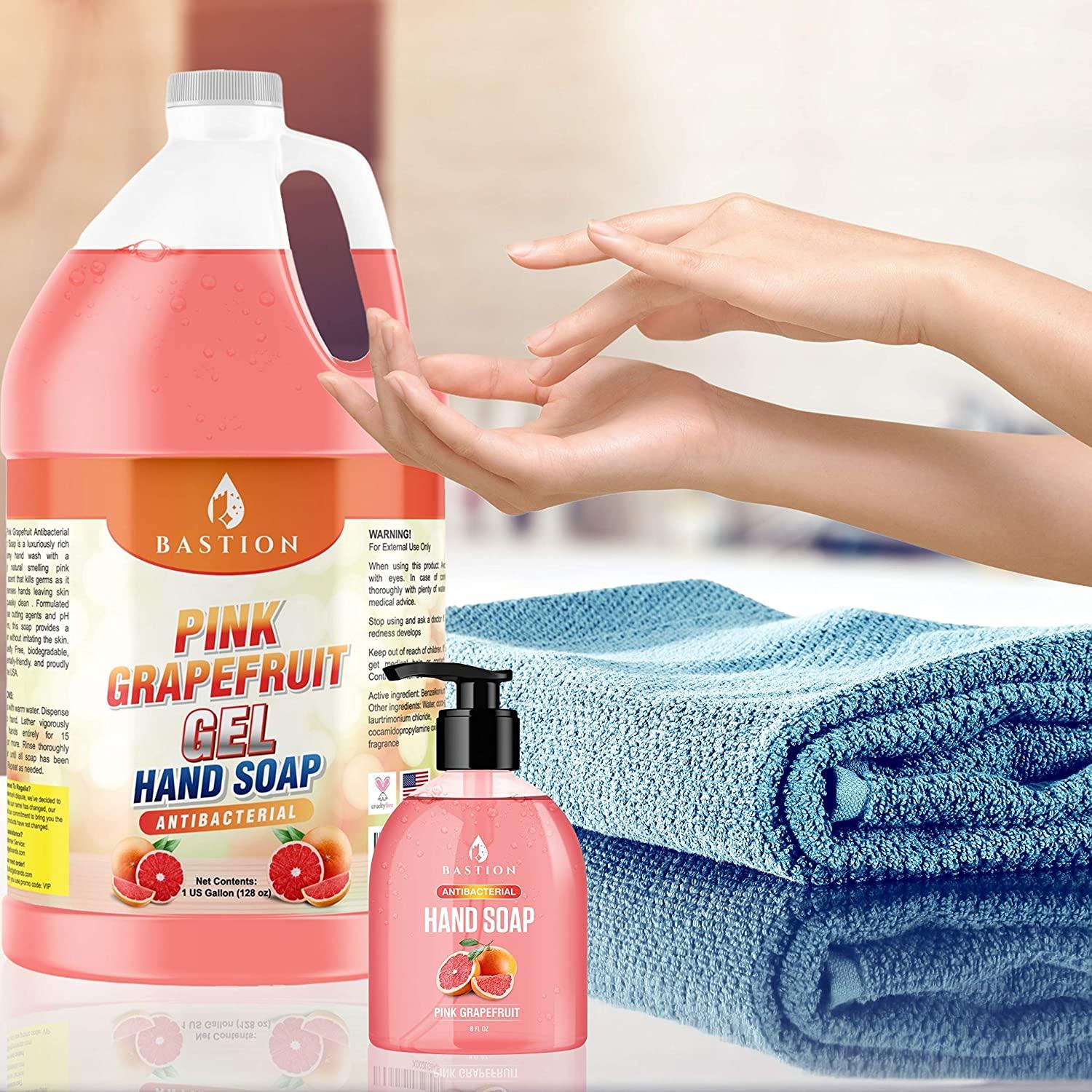 Pink Grapefruit Antibacterial Gel Hand Soap Refill â€“ Gallon