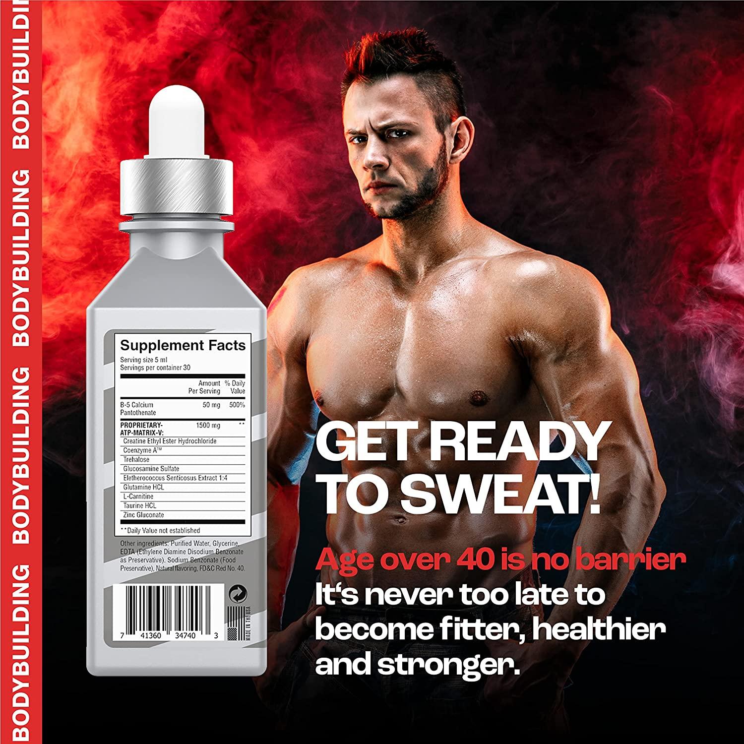 Muscle Mass Serum with Glucosamine, Chondroitin & Creatine HCL Formula Joint Protection