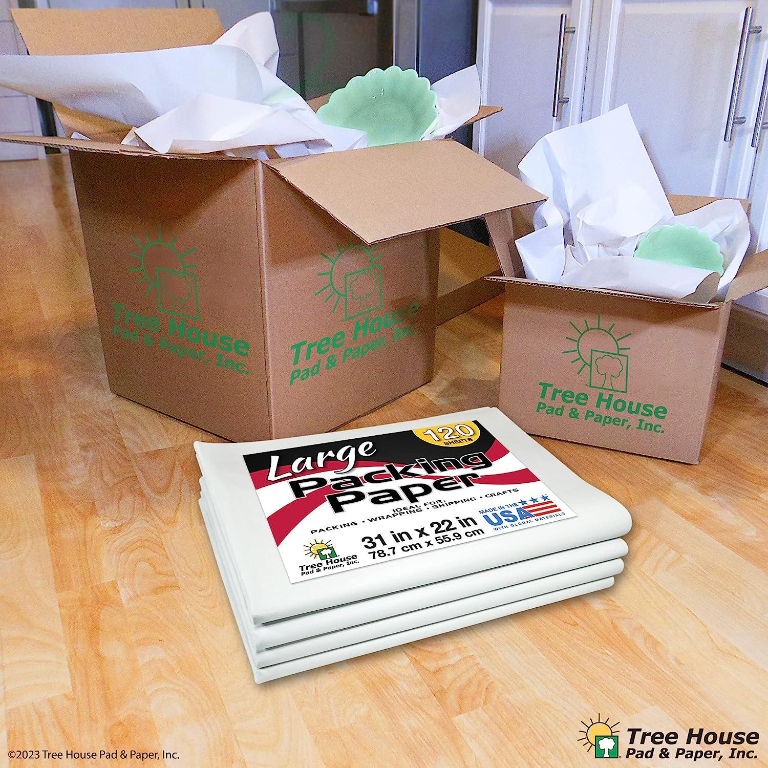 Packing Paper for Moving,120 Sheets Newsprint Paper Sheets for