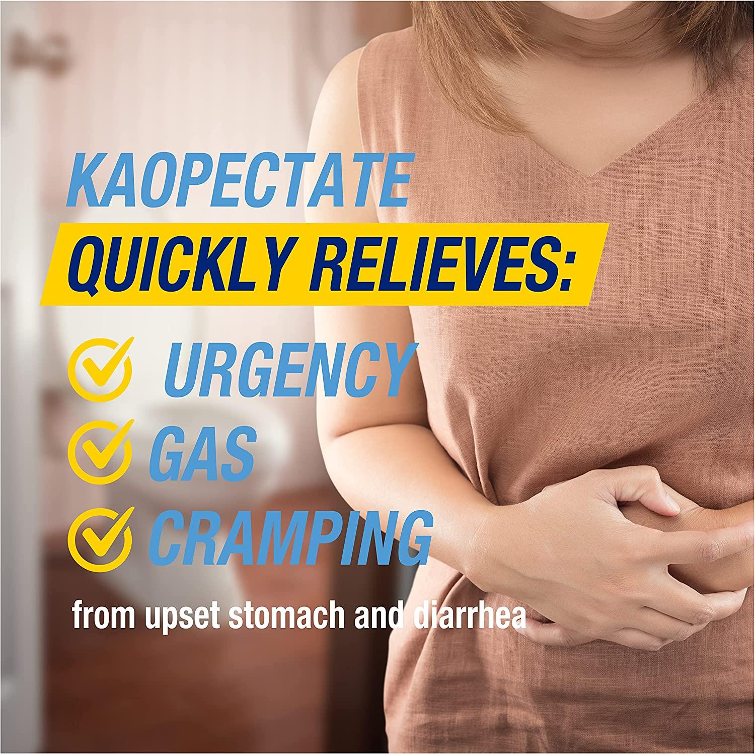 How long does it take for Kaopectate to kick in?