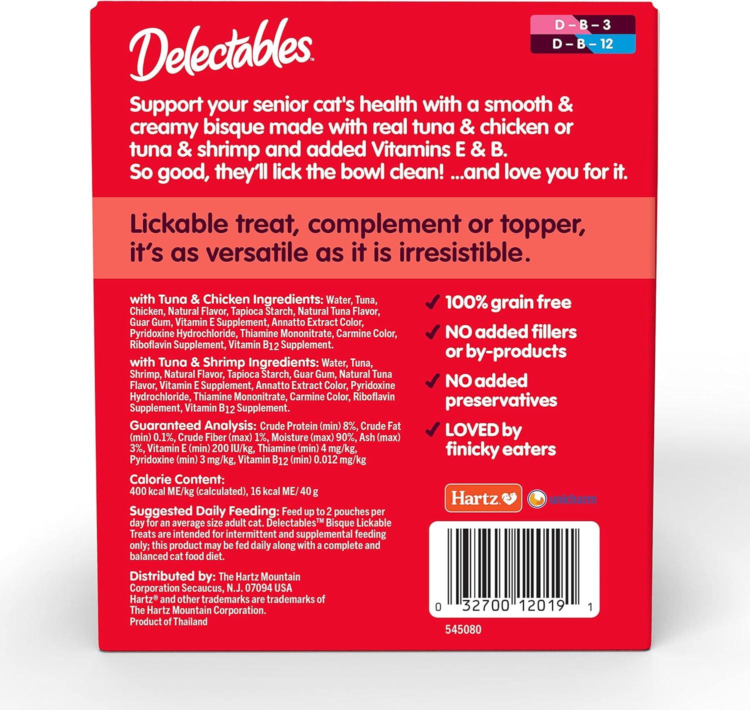 Kitten Food Made By Hartz Delectables Lickable Treat Bisque