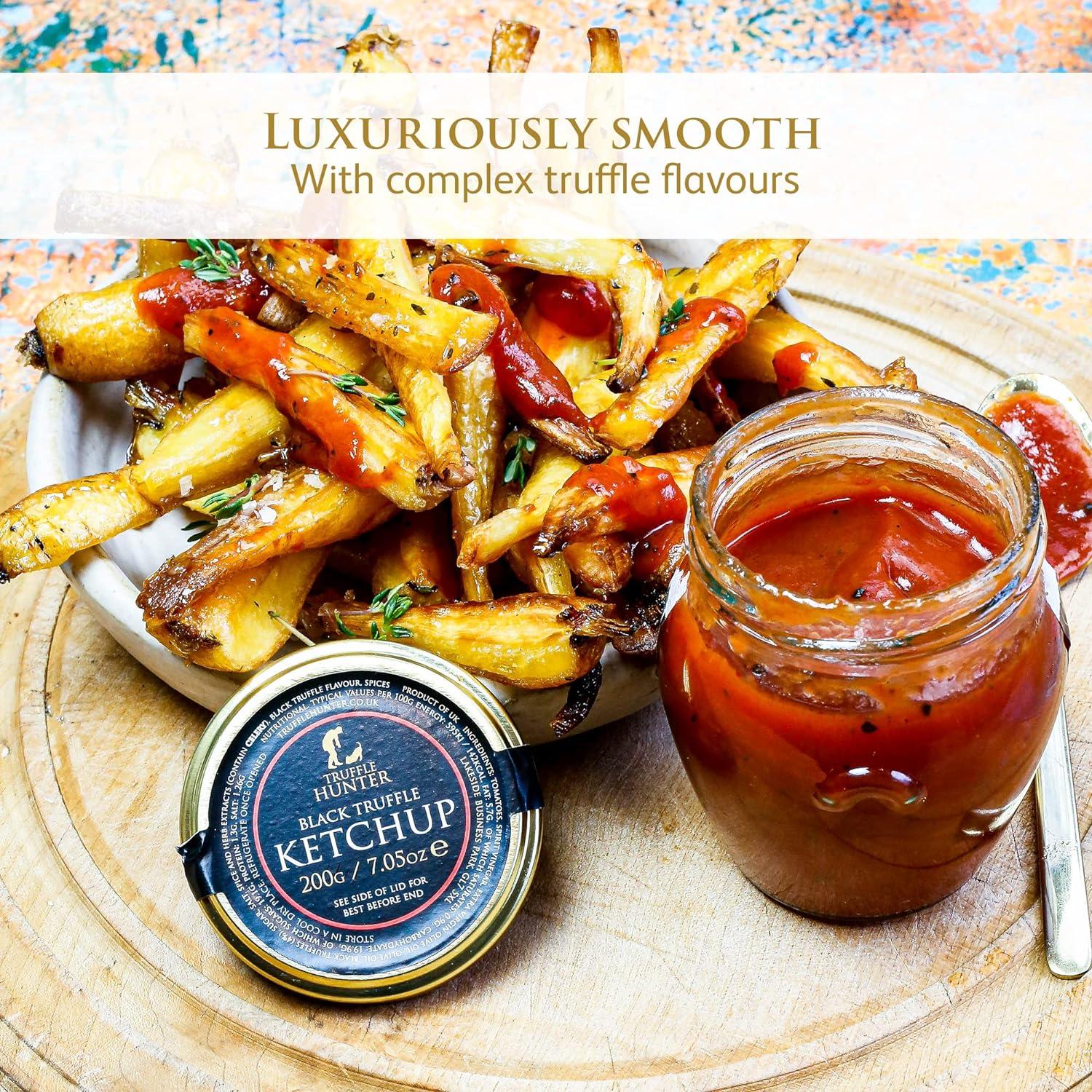 TruffleHunter Black Truffle Ketchup Gourmet Food Seasoning 200g