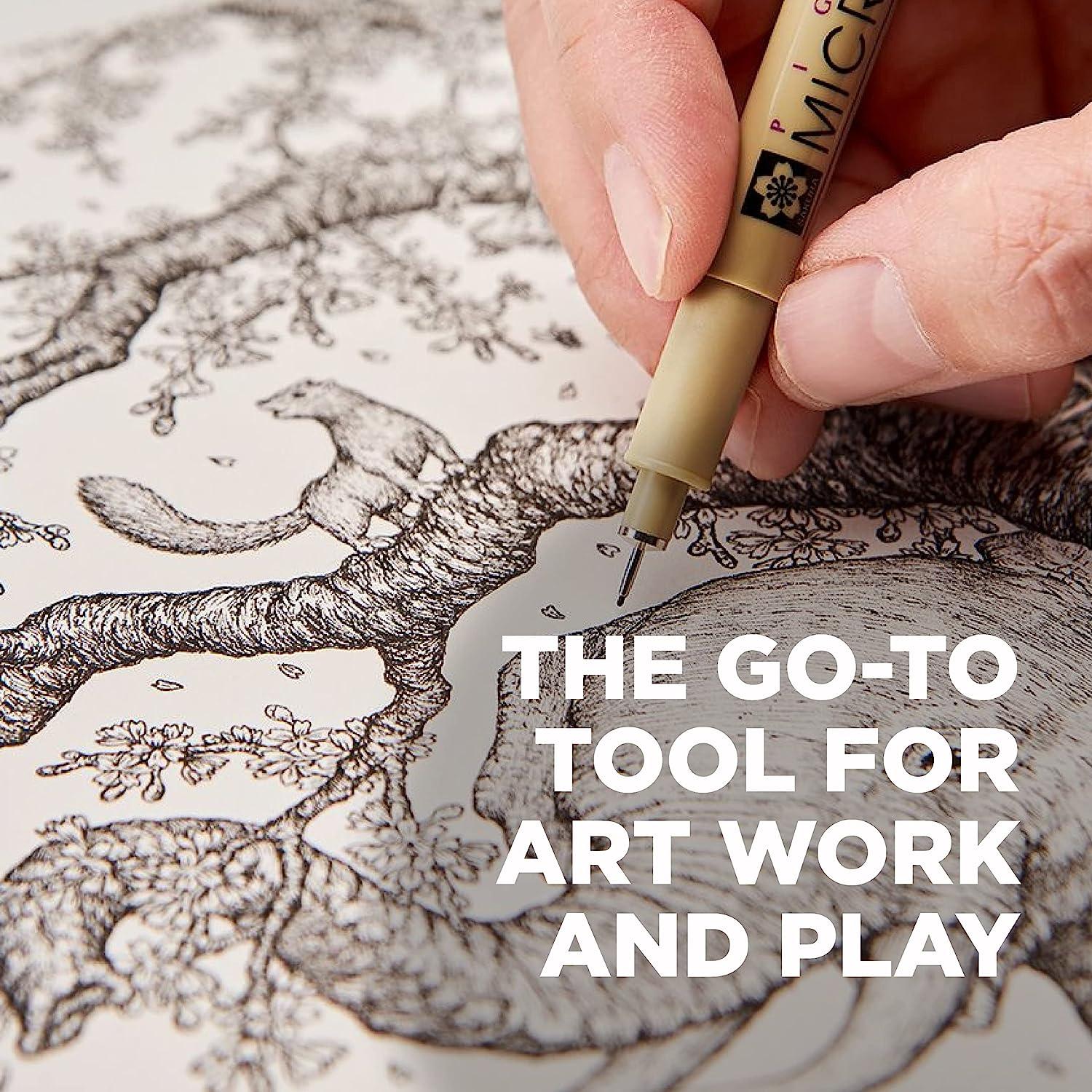 Multicolor Pen SAKURA Pigma Micron Fineliner Pens (6-Pack) 01