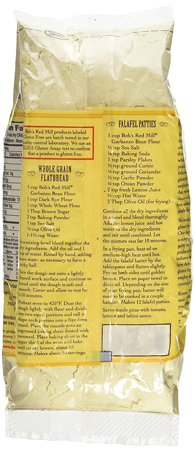 Bob's Red Mill Garbanzo Bean Flour 16 oz High Quality Chickpea Flour