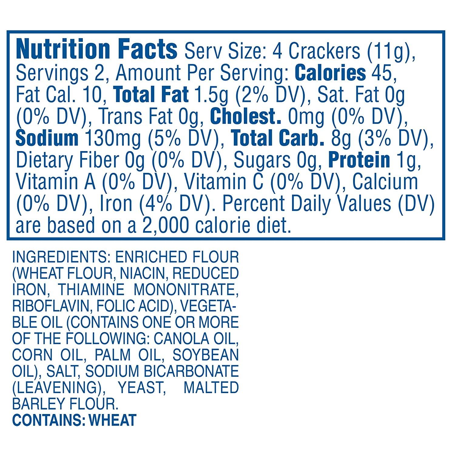Lance Saltines Crackers, Single Serve Packs, 500 Count