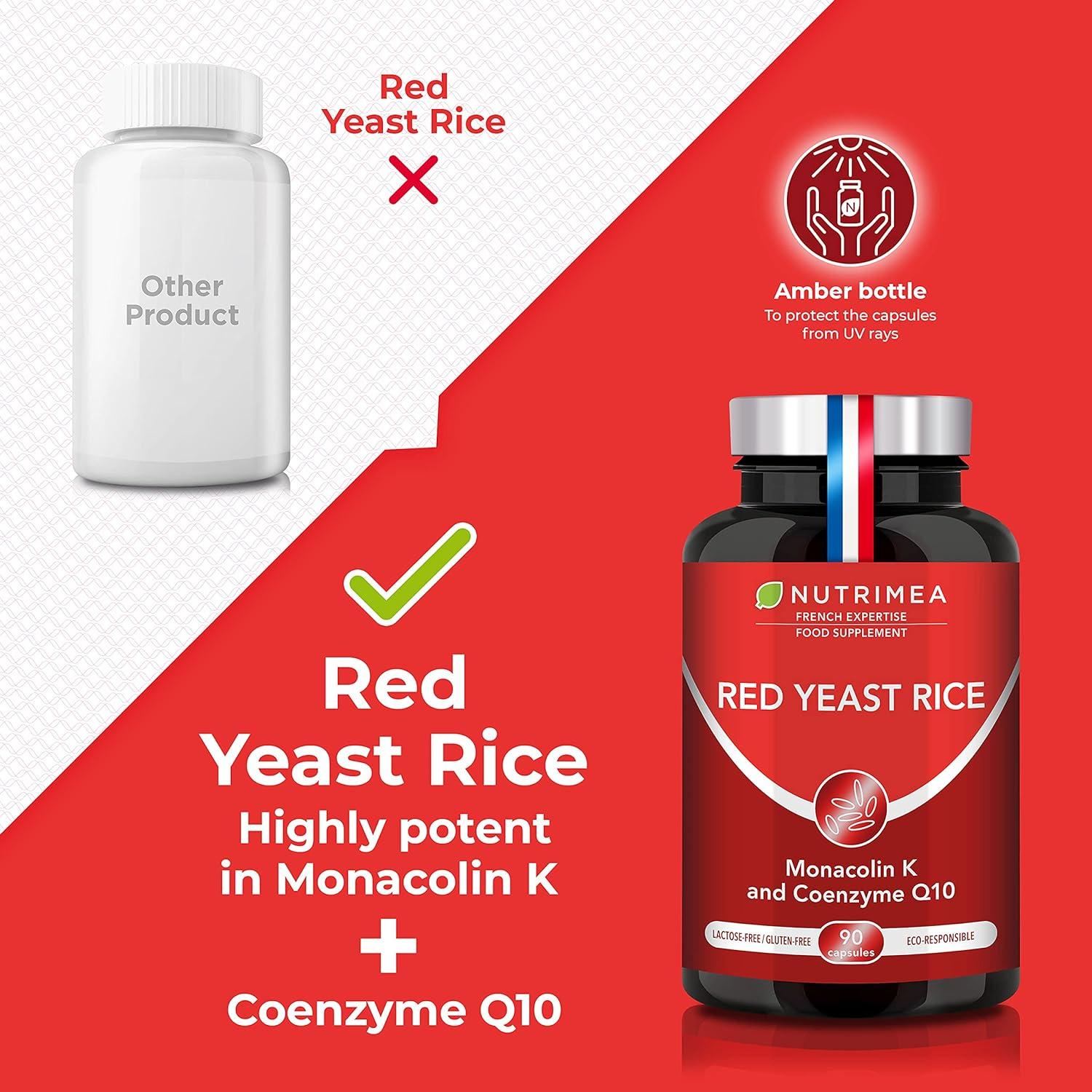 RED Yeast Rice Cholesterol Lowering Supplement Highest