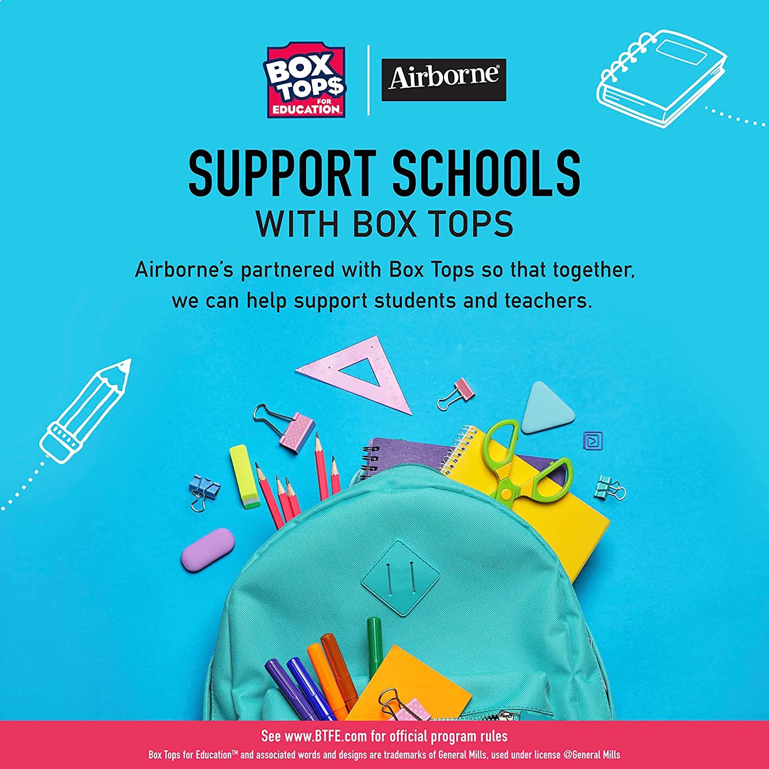 Airborne KIDS Elderberry + Zinc & Vitamin C Gummies, Kids Immune