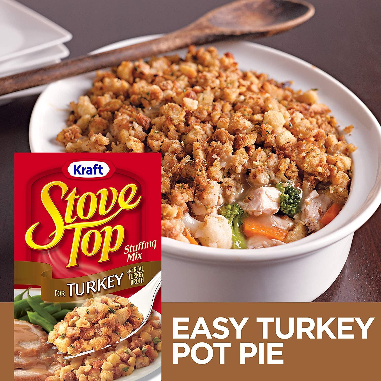 Stove Top Turkey Stuffing Mix (6 oz Boxes, Pack of 12)