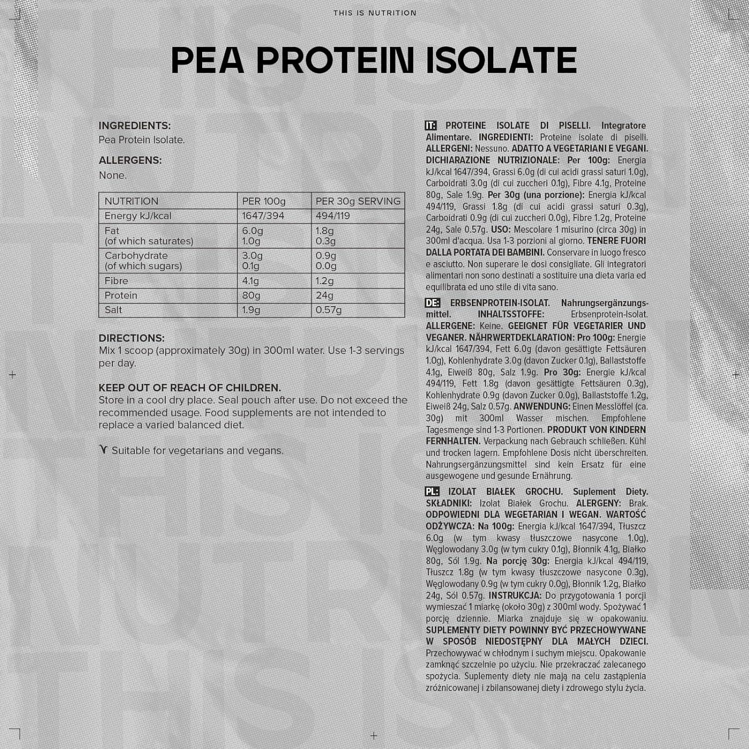 Non-GMO 80% Pea Protein Isolate Vegan Protein Powder - China Pea - Foto 12