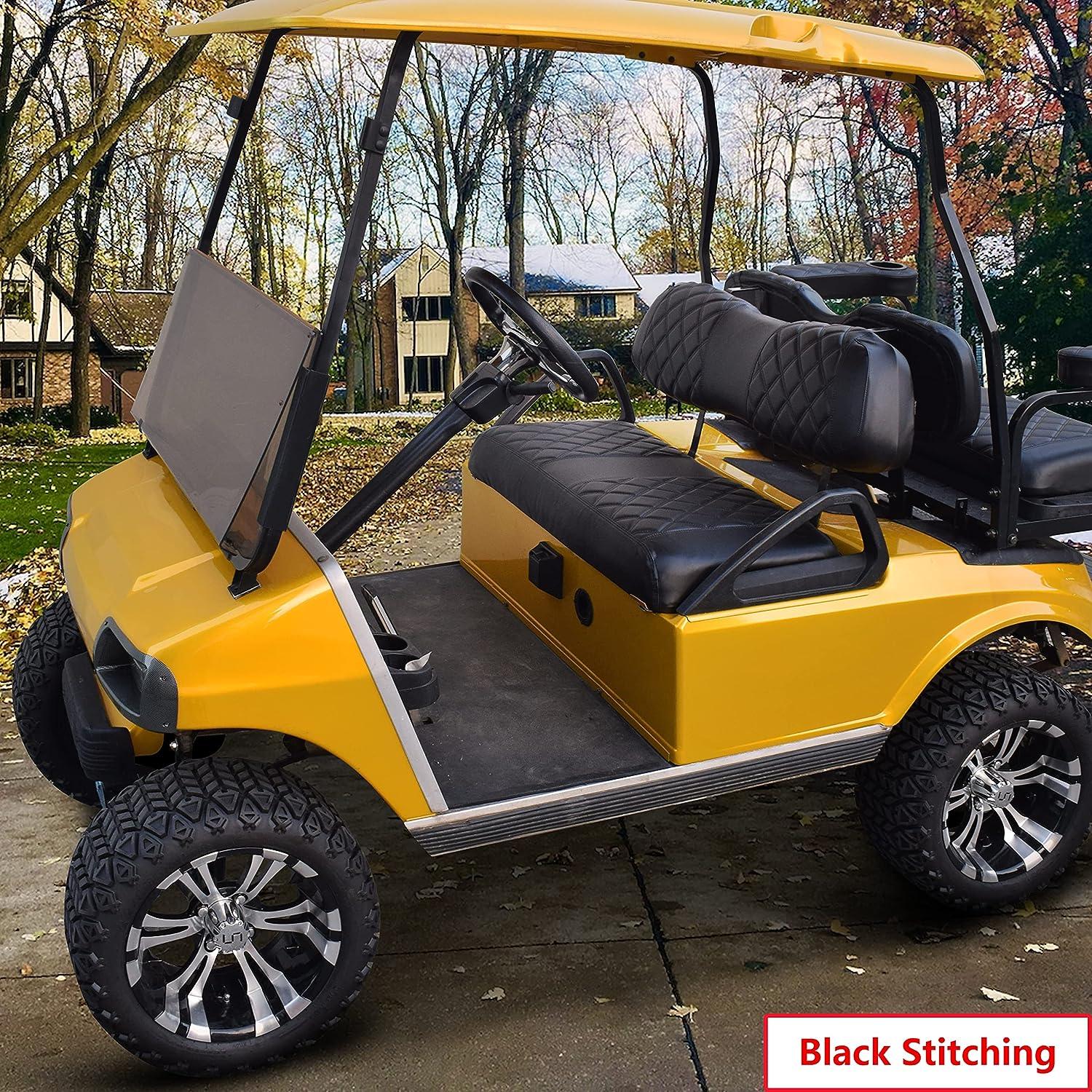 NOKINS Golf Cart Diamond seat Cover for Club Car EZGO Yamaha, Golf cart