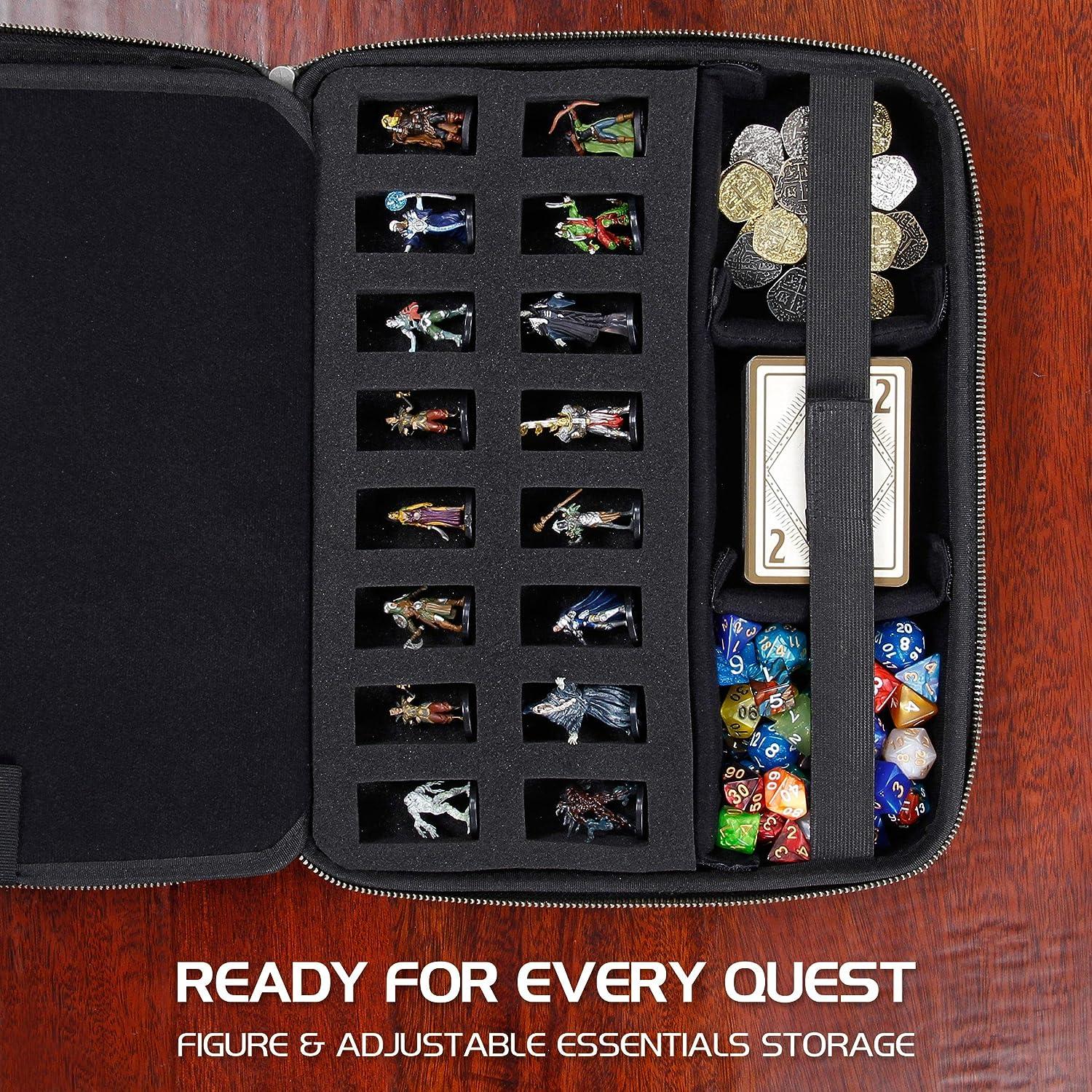 ENHANCE Collector's Edition RPG Organizer Case - DND Binder with ...