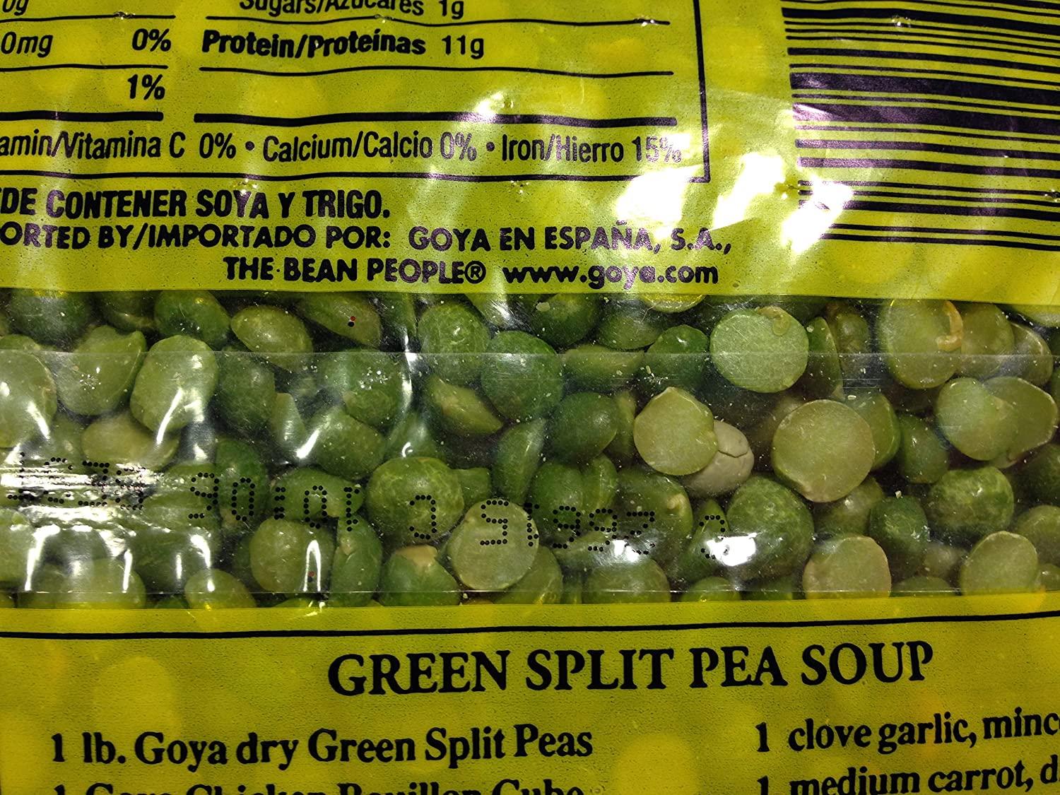GOYA Dried Lentils, Pinto Beans, Yellow Split Peas & Green Split Peas