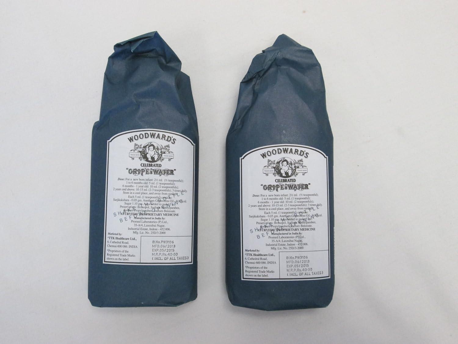 Woodward's Celebrated Gripe Water Gentle Antacid Safe for Infants