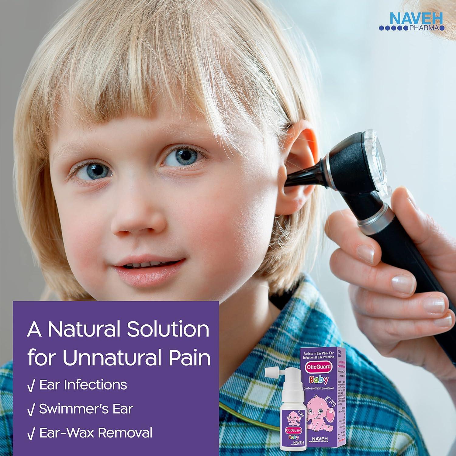 Naveh Pharma CleanEars Earwax Removal Spray Ear Wax Softener Baby Ear  Cleaner Ir 