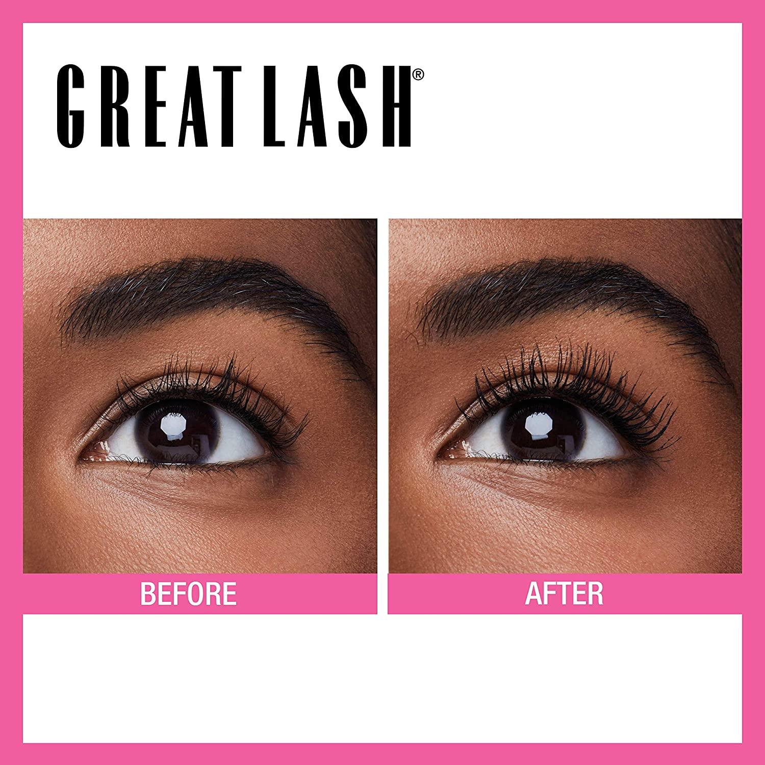 Maybelline Great Lash Mascara 100 Blackest Black 0.43 fl oz (12.7 ml)
