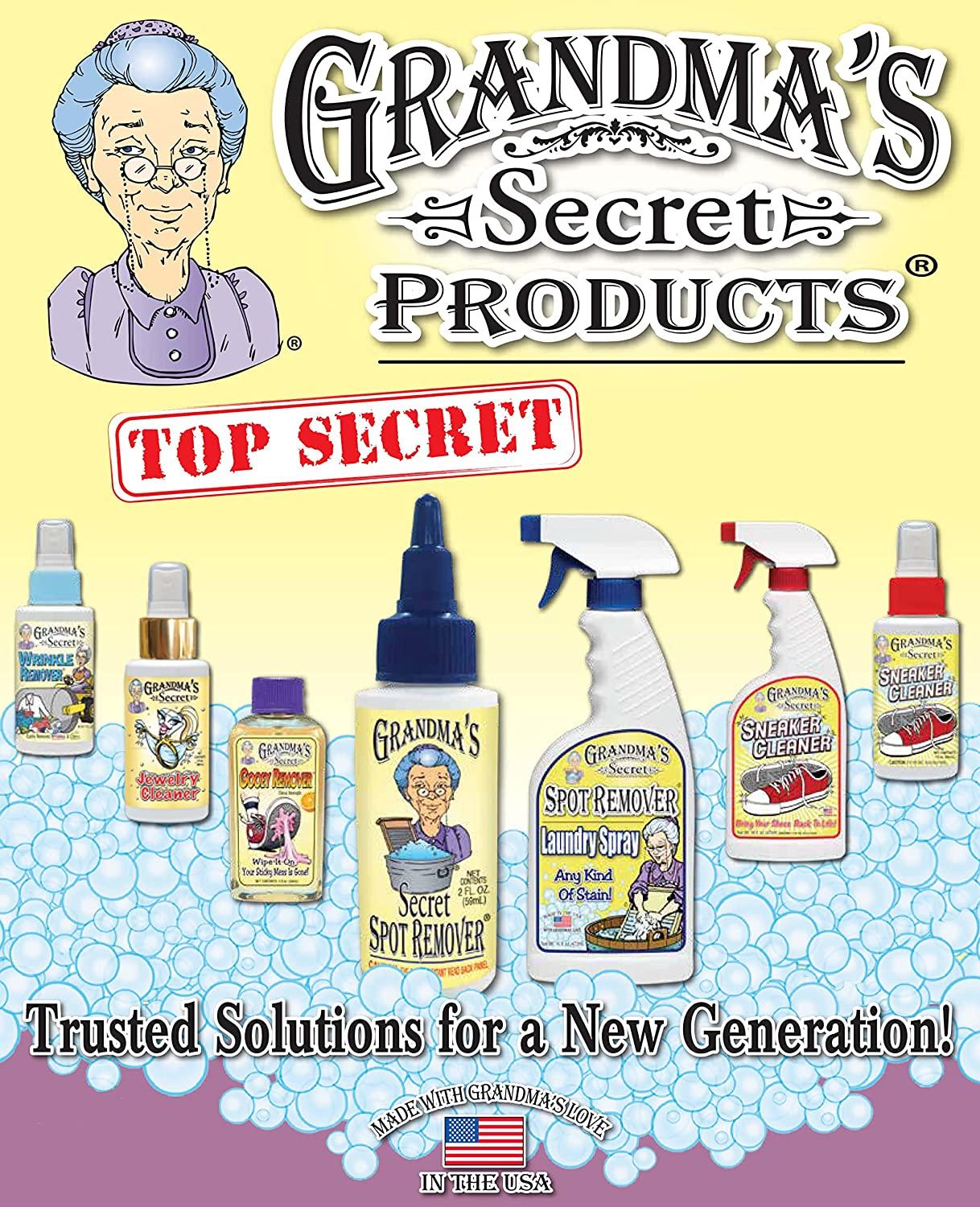 Grandma's Secret Spot Remover Laundry Spray Chlorine and ToxinFree