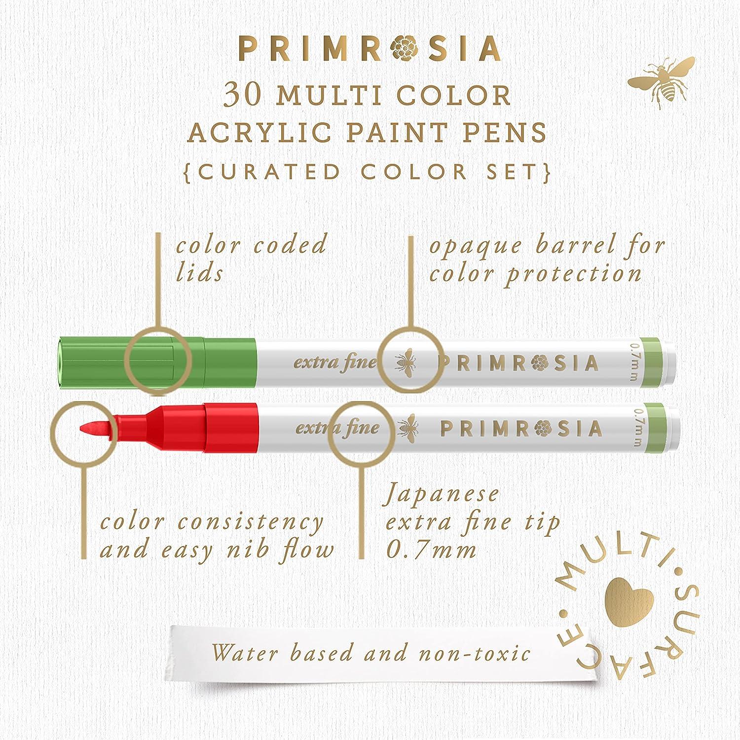 Primrosia 100 Dual Tip Watercolor Markers, Fine and Brush Tips Pens -   Singapore