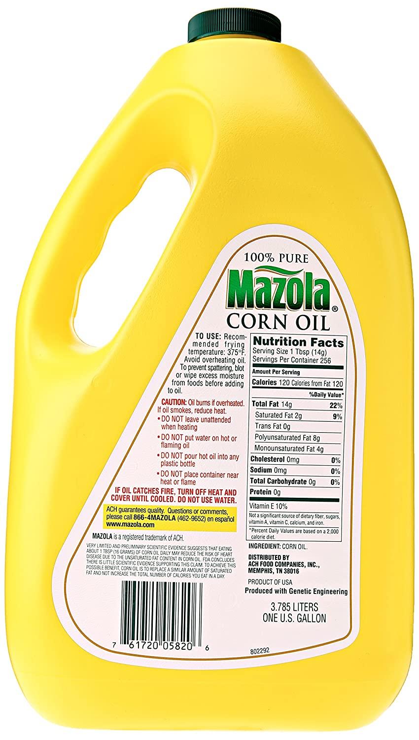 Mazola Corn Oil, 128 fl oz