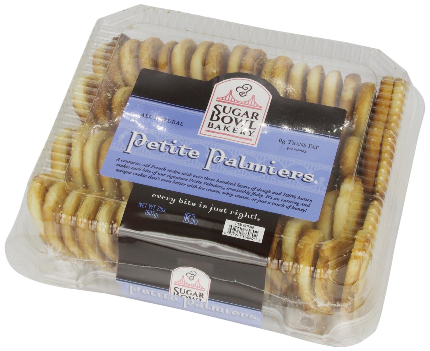 Sugar Bowl Bakery Petite Palmiers 32 Ounce Delicious French